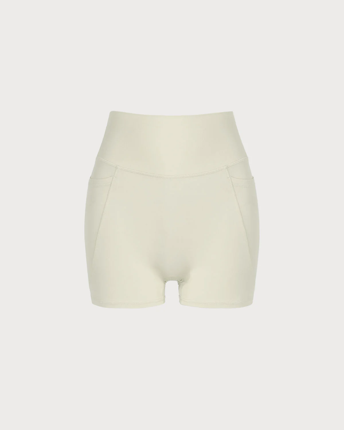 Apricot Pocket High Waisted Yoga Shorts - Image 4