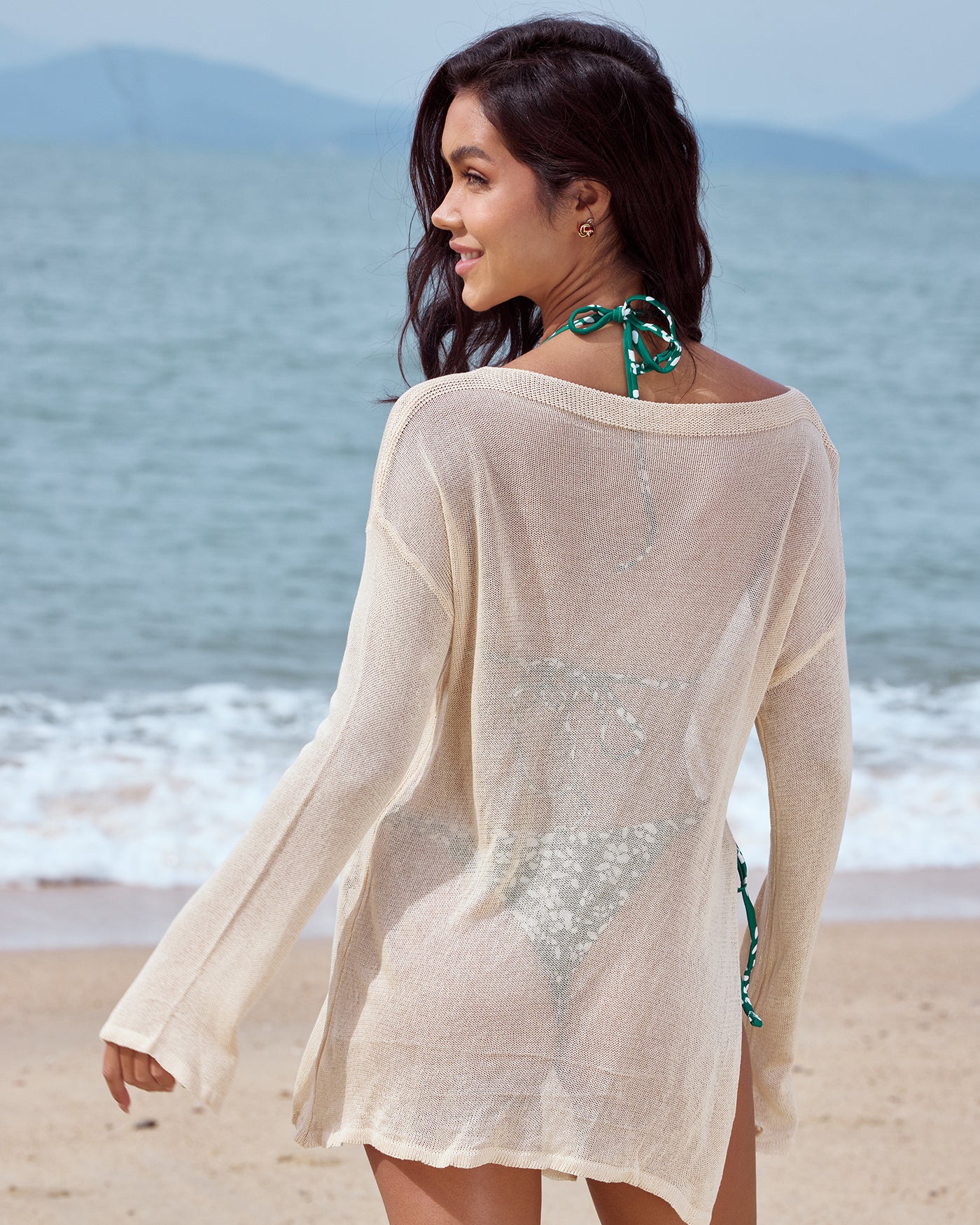 Apricot Swimsuit Cover-Up - Image 4