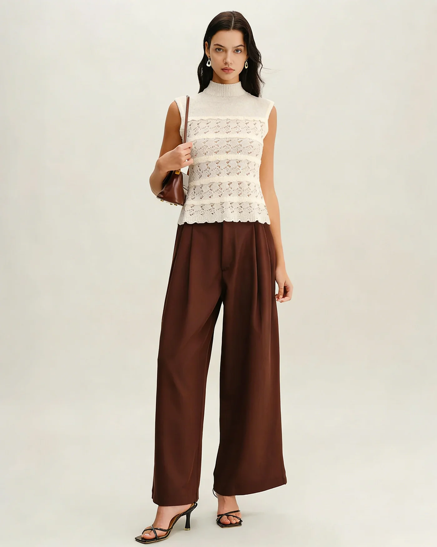 Apricot Turtle Textured Tank Top - Image 4