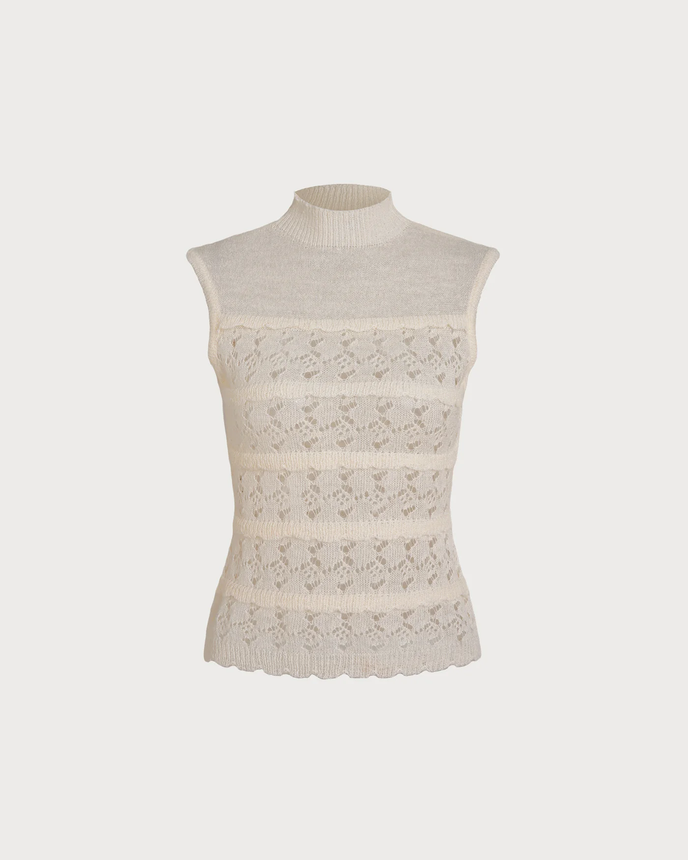 Apricot Turtle Textured Tank Top - Image 5