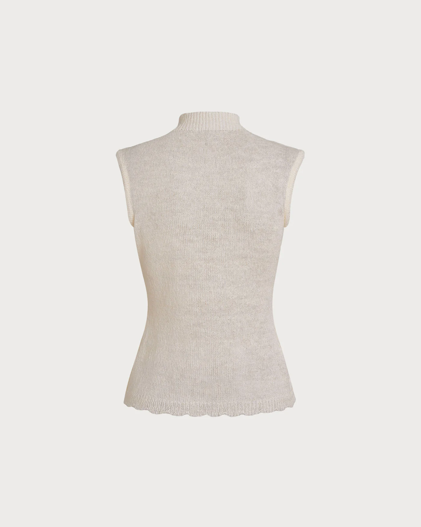 Apricot Turtle Textured Tank Top - Image 6