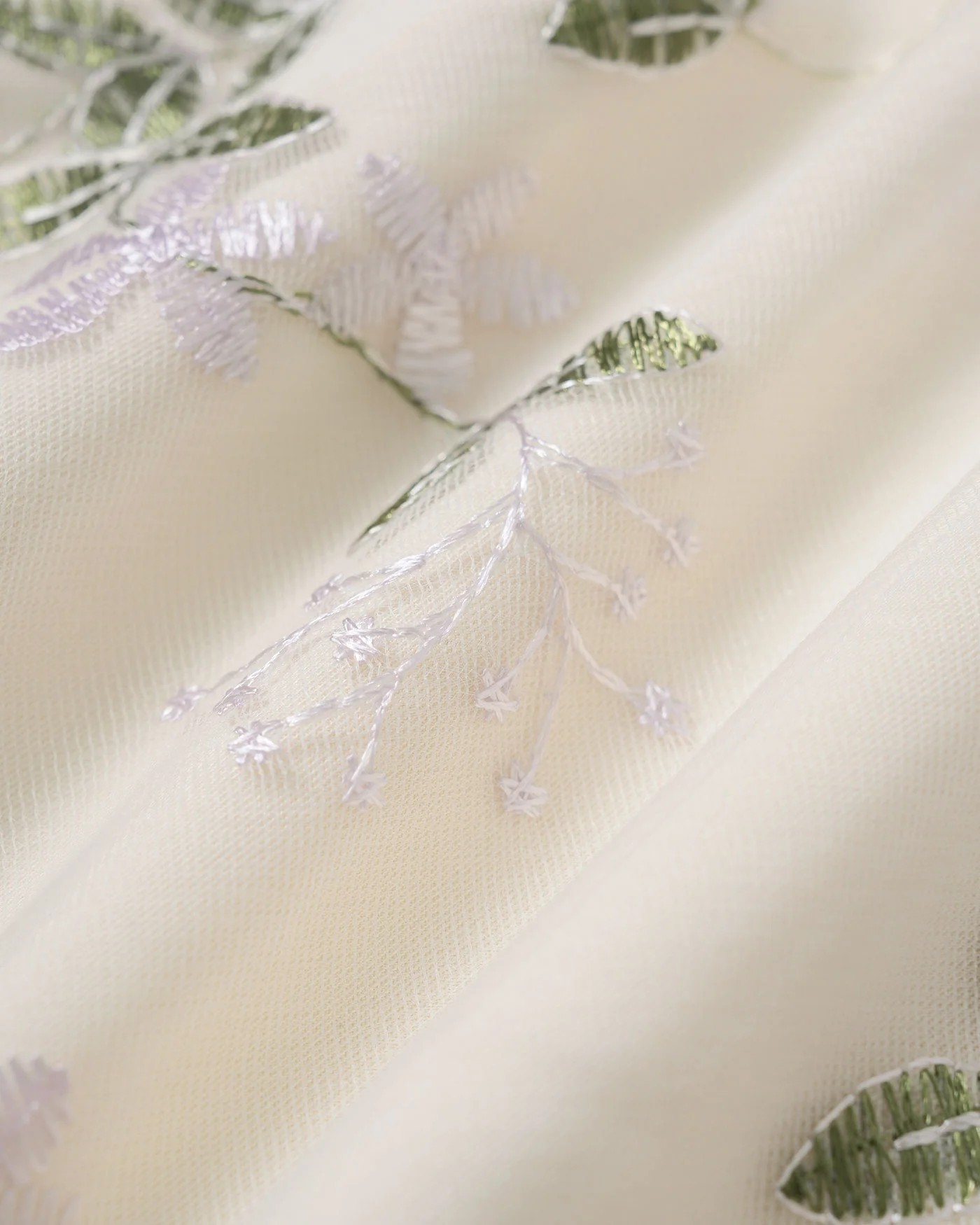 Beige Floral Straight Mini Skirt - Image 8