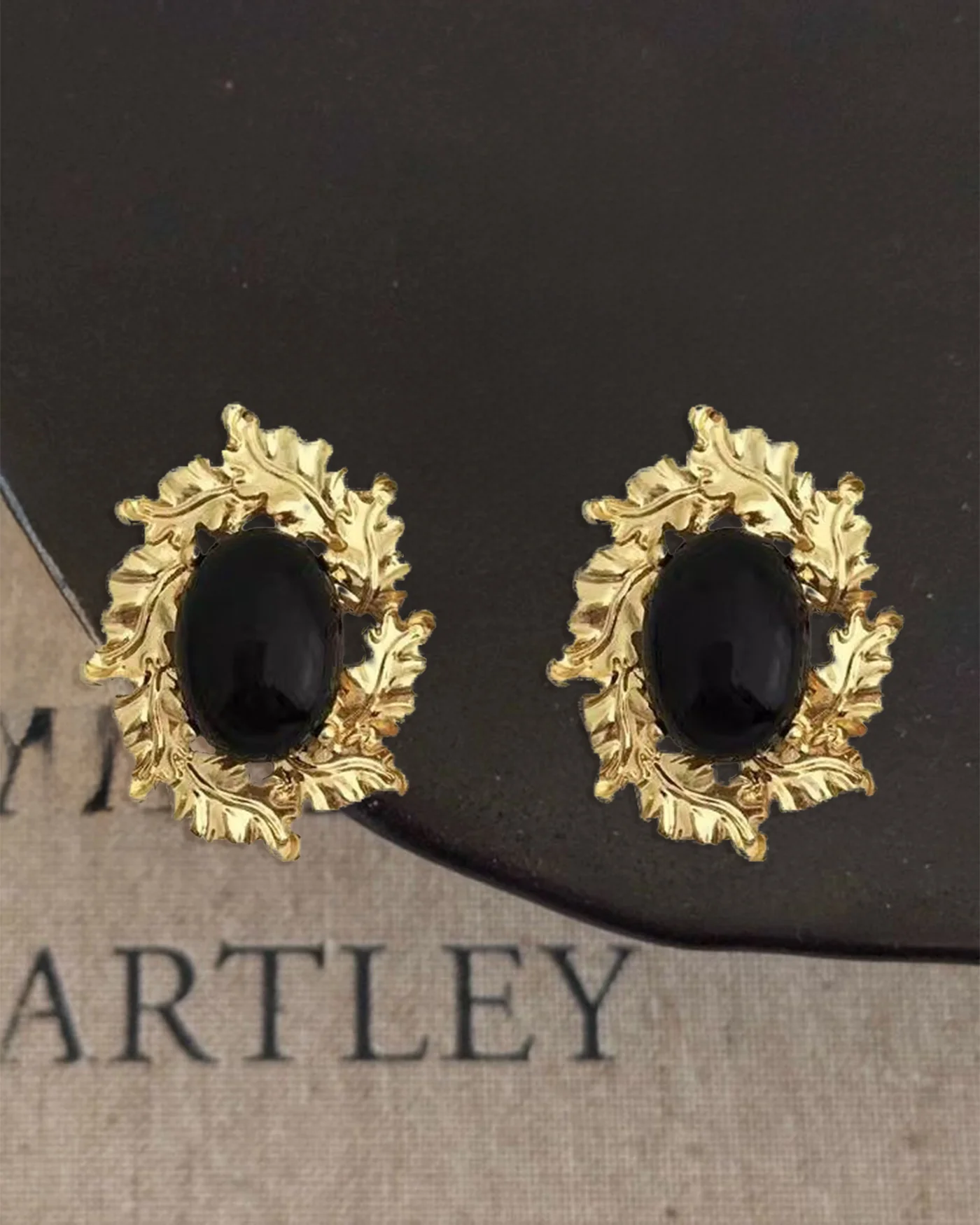 Black Earrings - Image 2