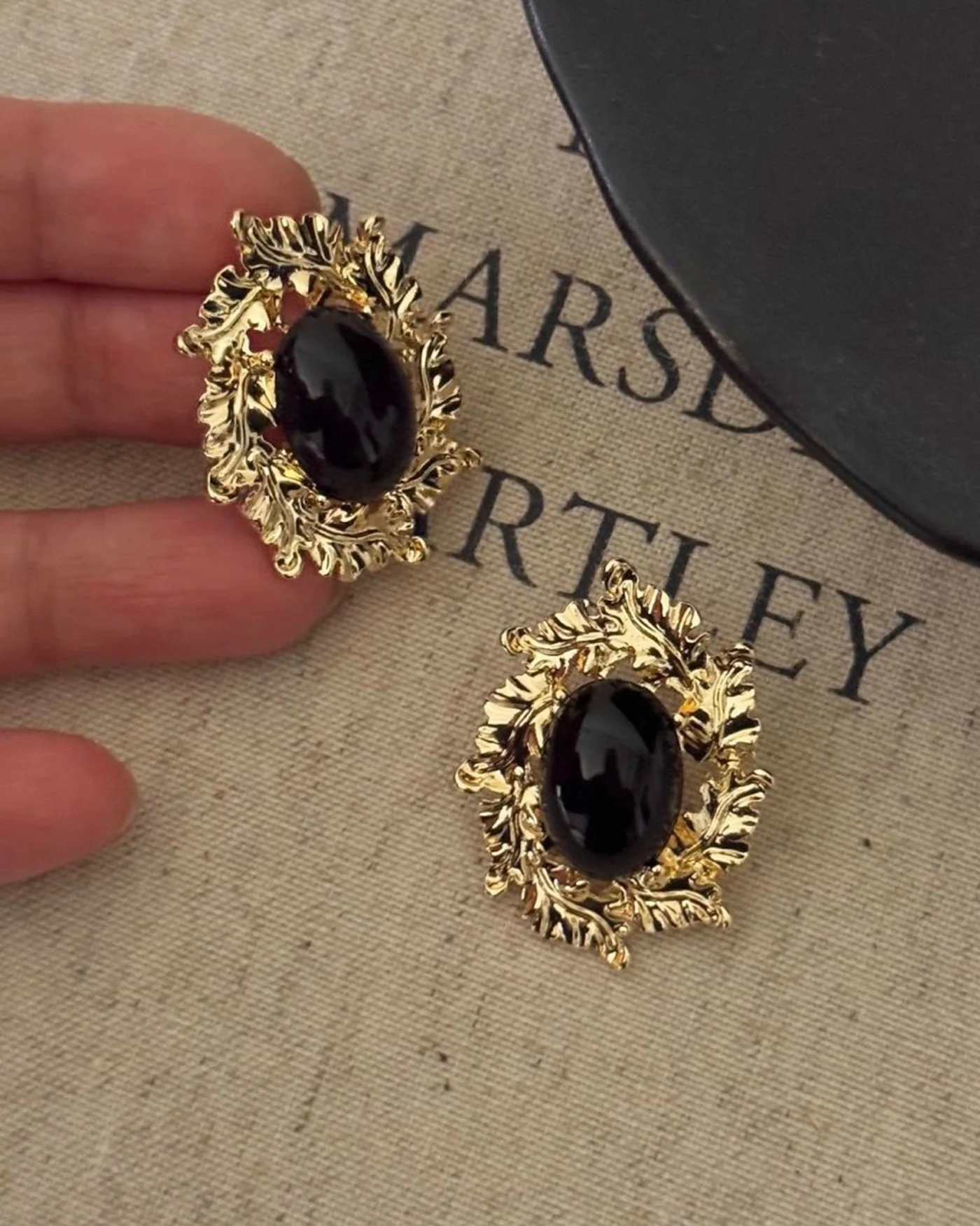 Black Earrings - Image 3