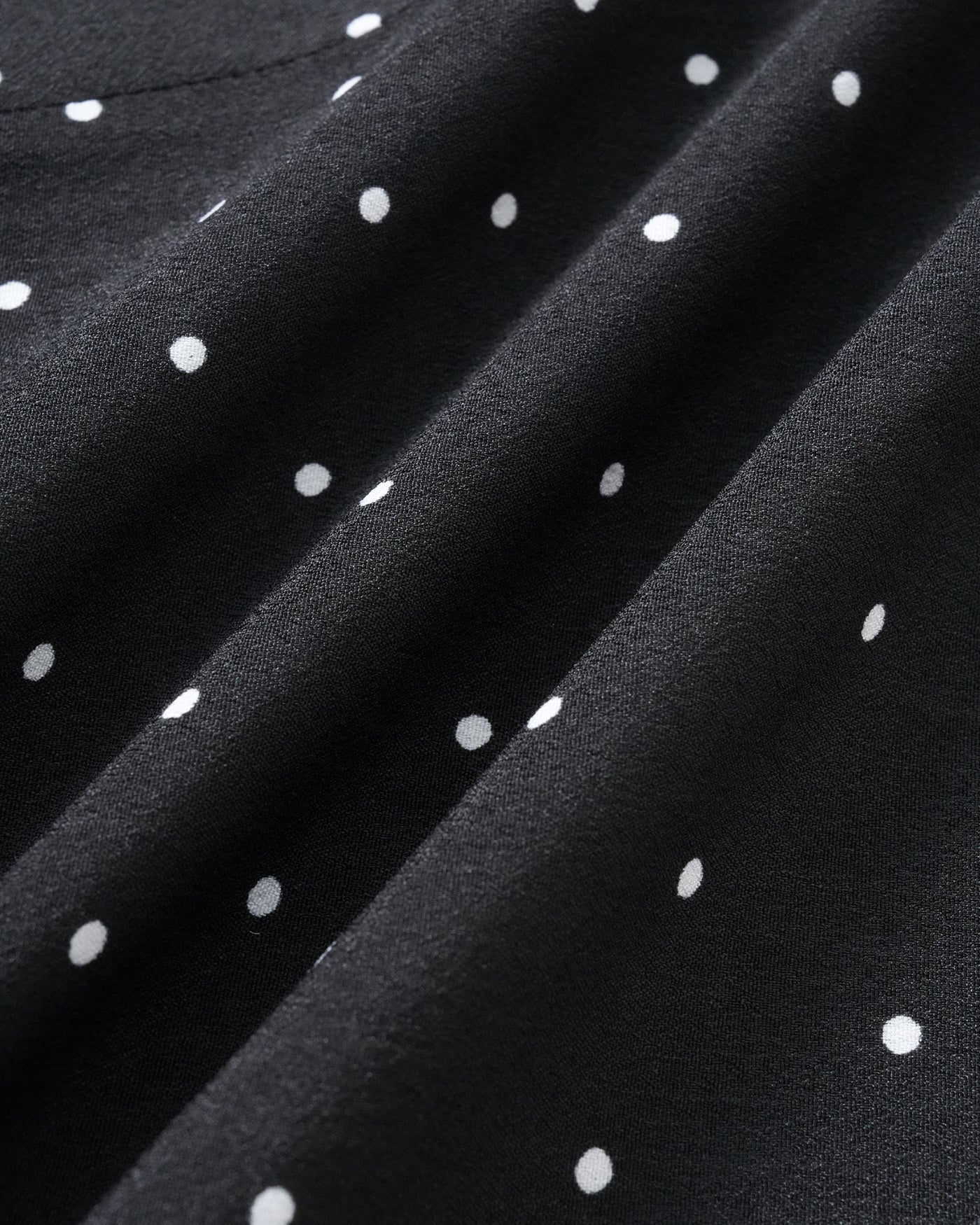 Black Polka Dot Midi Skirt - Image 12