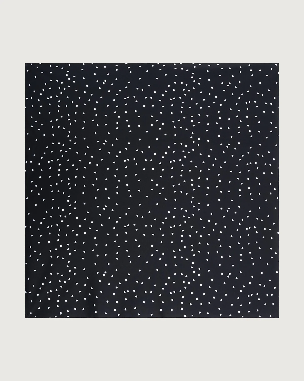 Black Polka Dots Scarf - Image 3
