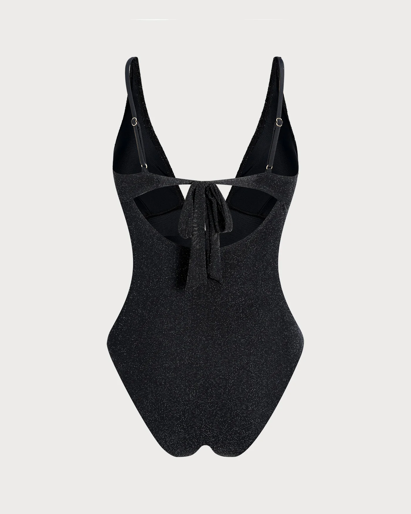 Black Sequins Bralette One Piece - Image 3