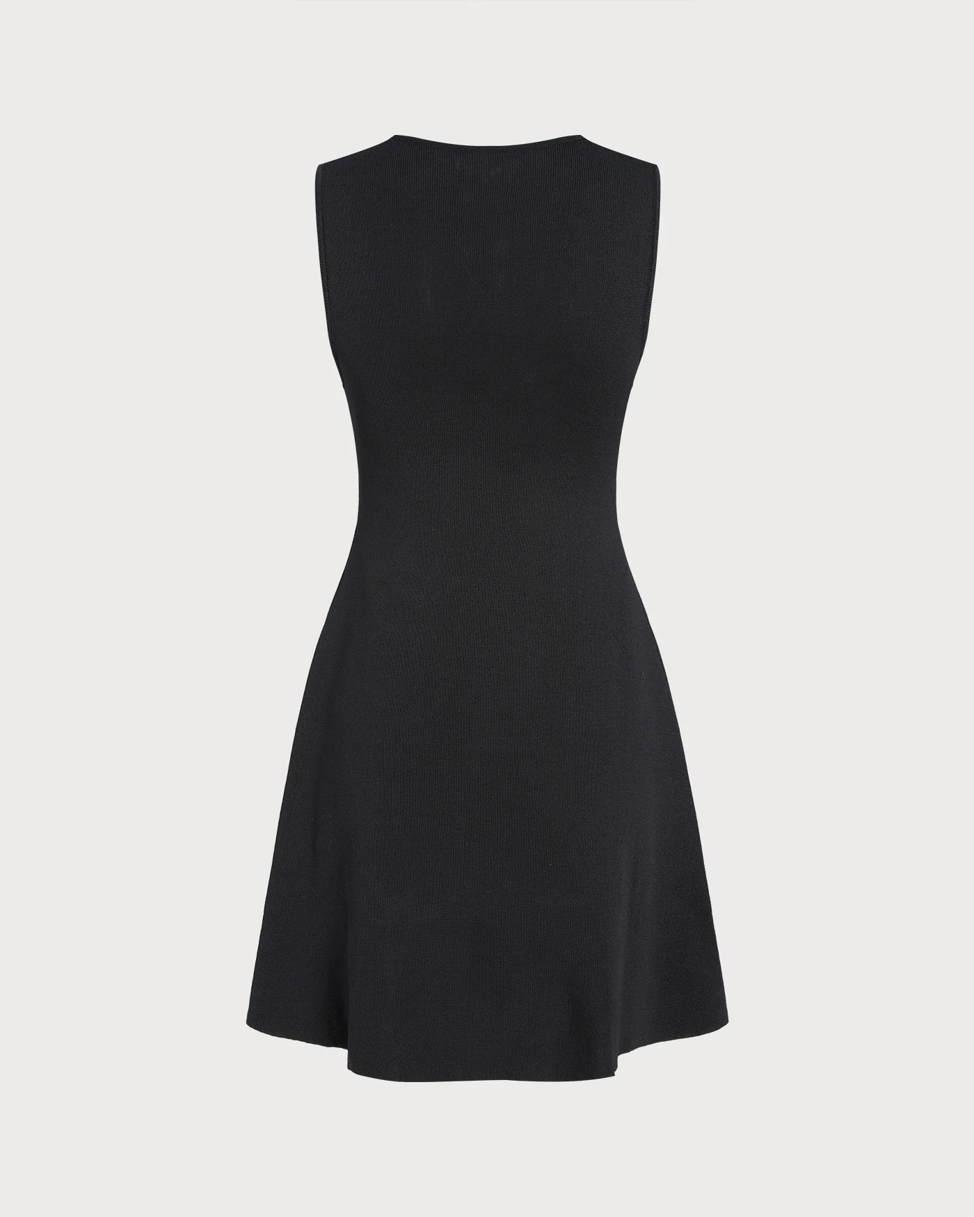 Black Sleeveless Mini Dress - Image 2