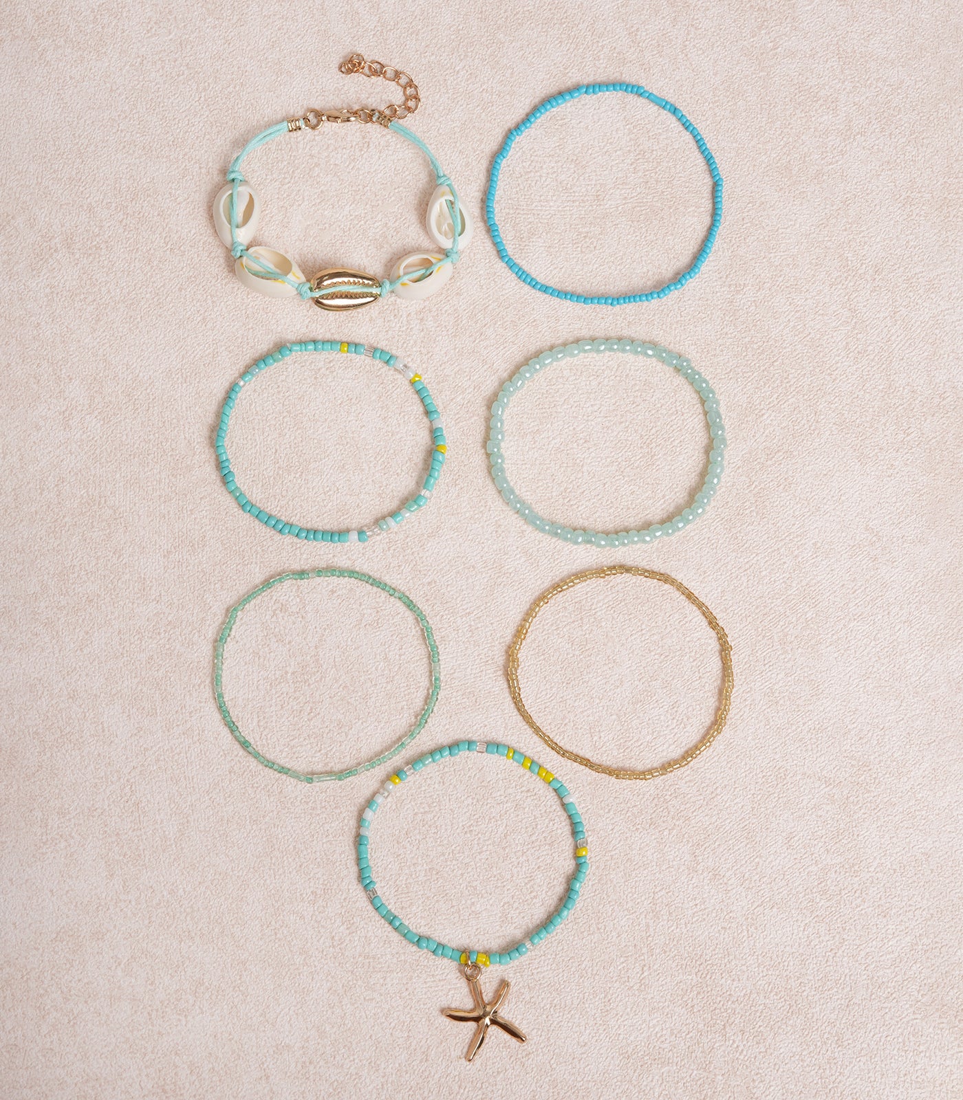 Blue Bohemian Beach Style Bracelet - Image 2