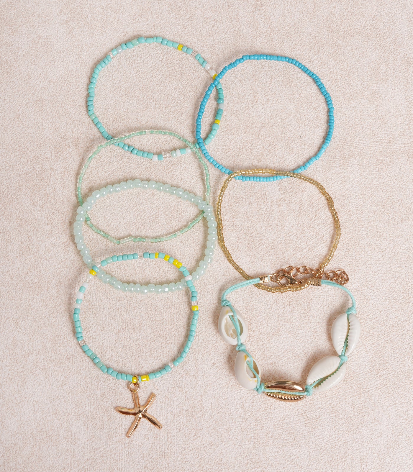 Blue Bohemian Beach Style Bracelet - Image 3