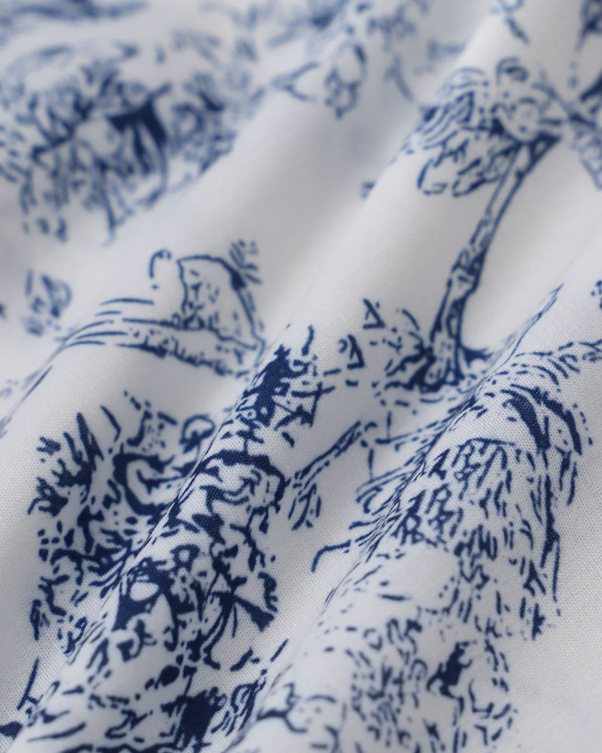 Blue Floral Boat Neck Sleeveless Mini Dress - Image 8