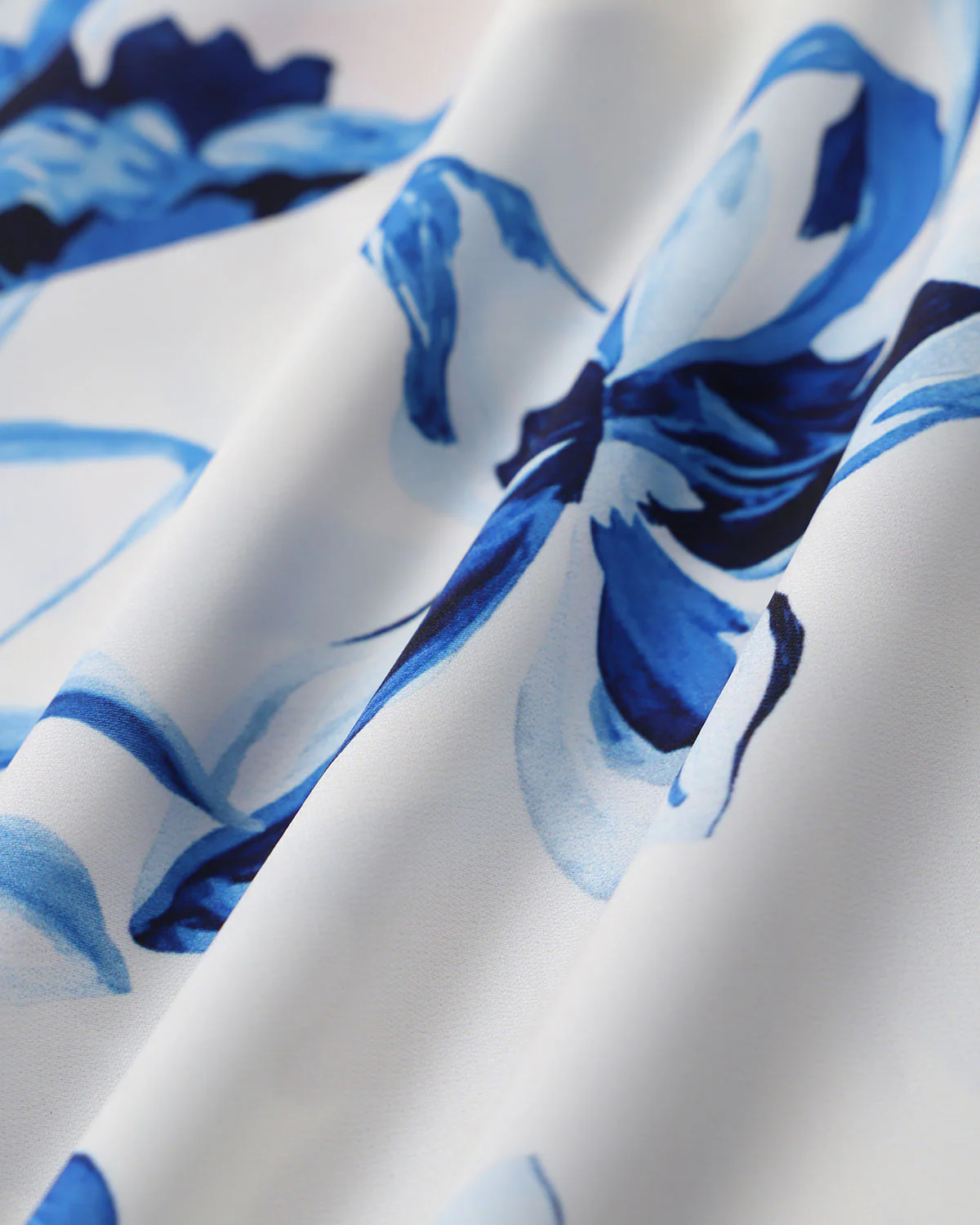 Blue Floral Bohemian Slip Maxi Dress - Image 7