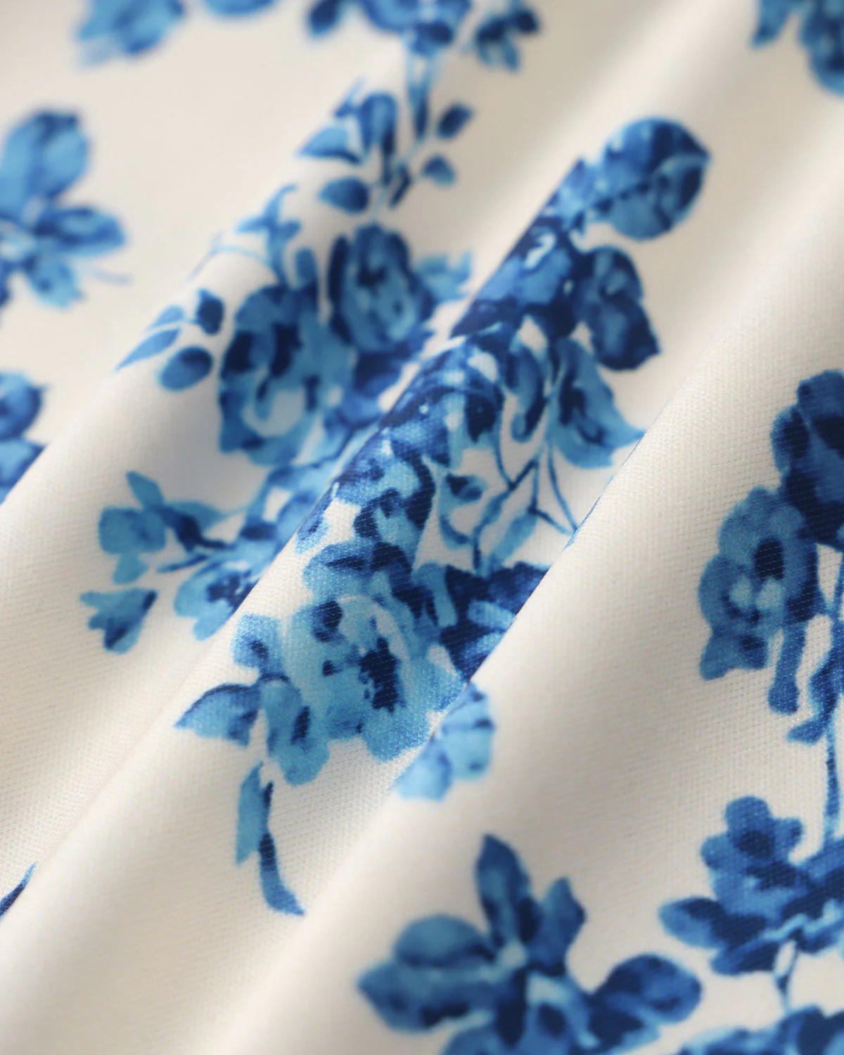 Blue Floral Short Sleeve T-Shirt - Image 6