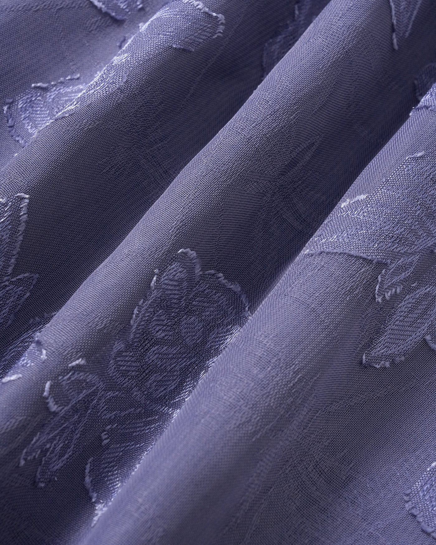 Blue Jacquard Slip Maxi Dress - Image 9