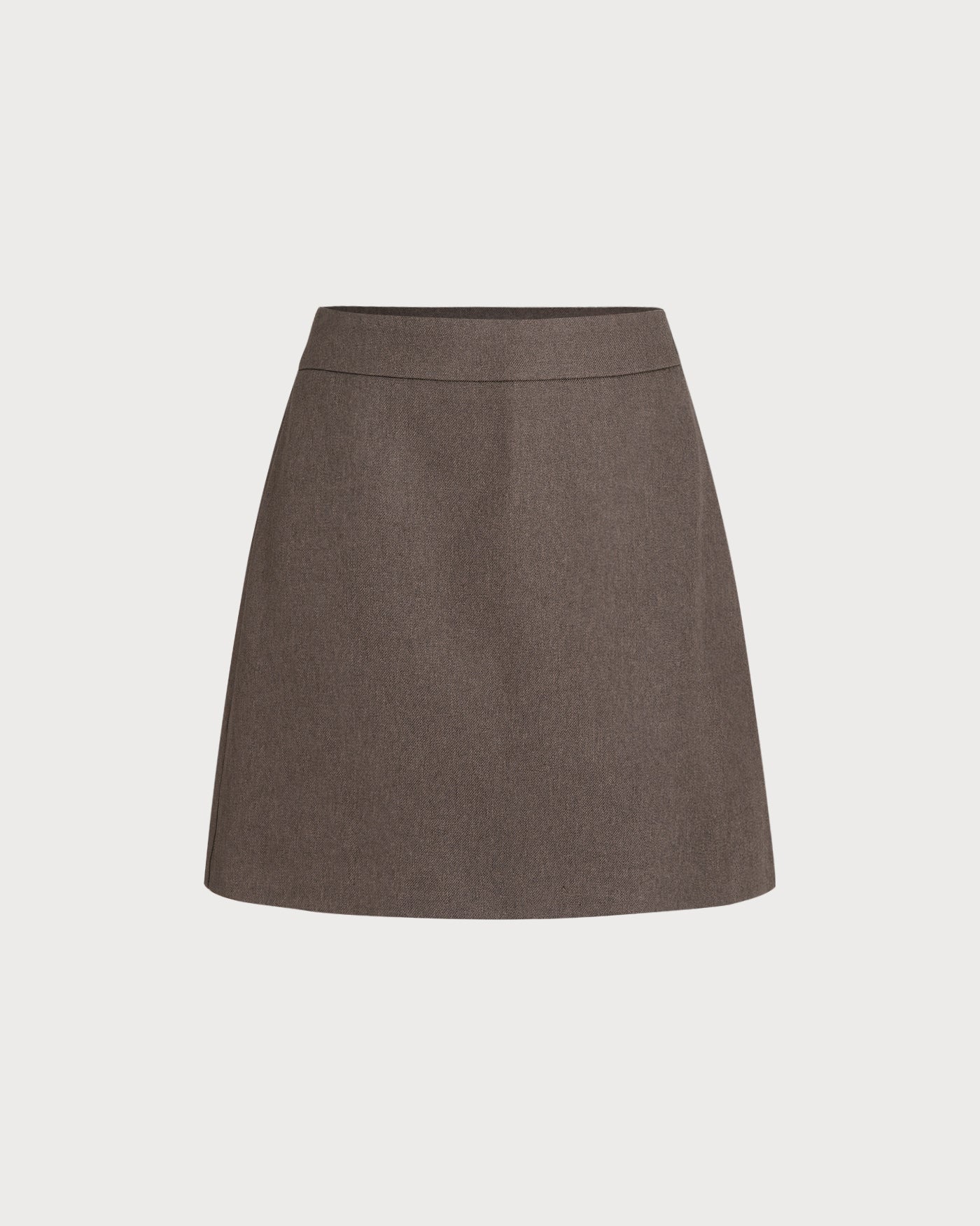 Brown A-Line Mini Skirt - Image 5