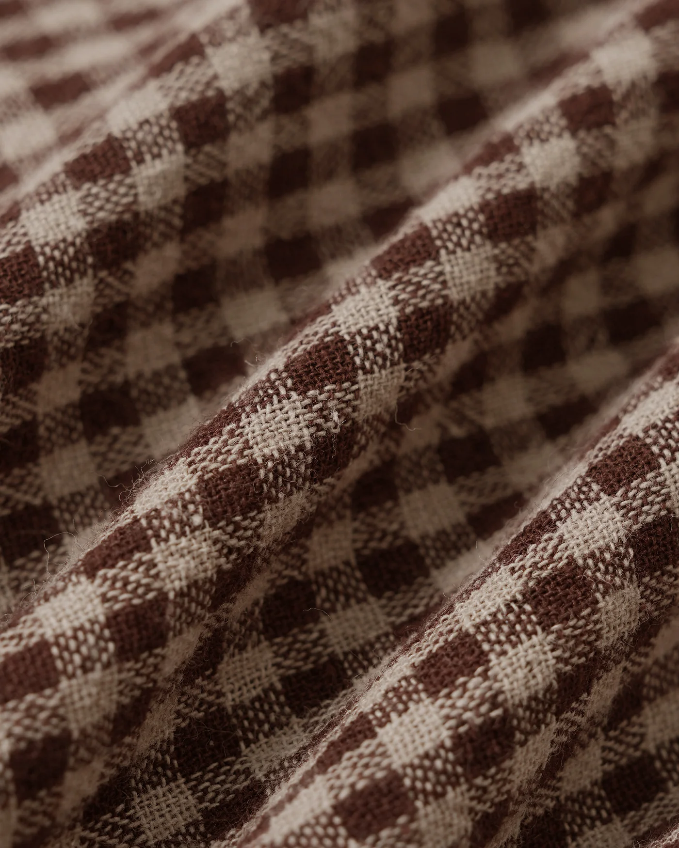 Brown Boat Neck Plaid Tank Top - Image 11