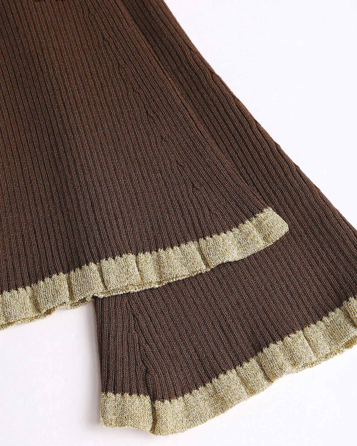 Brown Bodycon Button Sweater Dress - Image 8