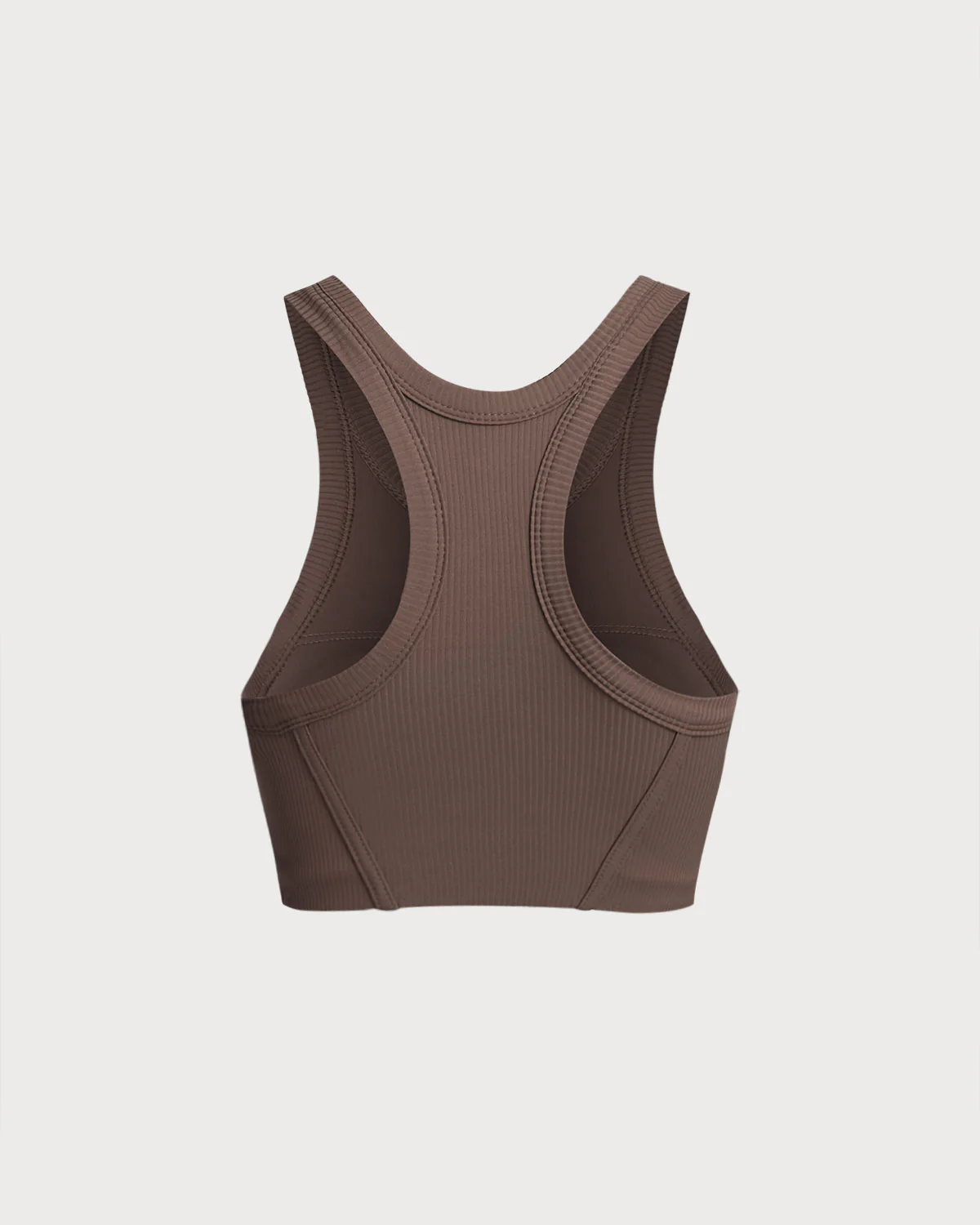 Brown I-back Yoga Tank Top - Image 7