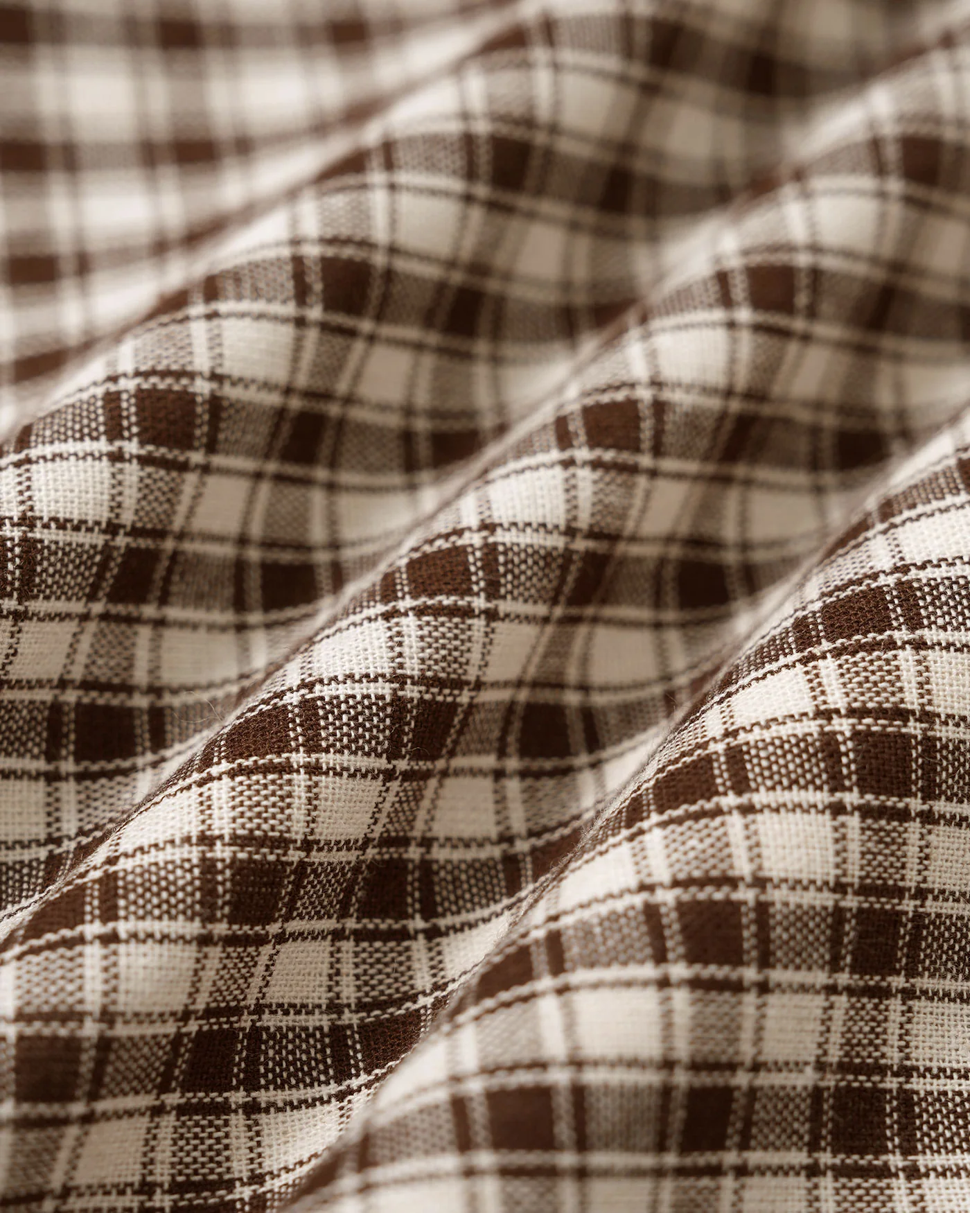 Brown Plaid A-Line Skirt - Image 12