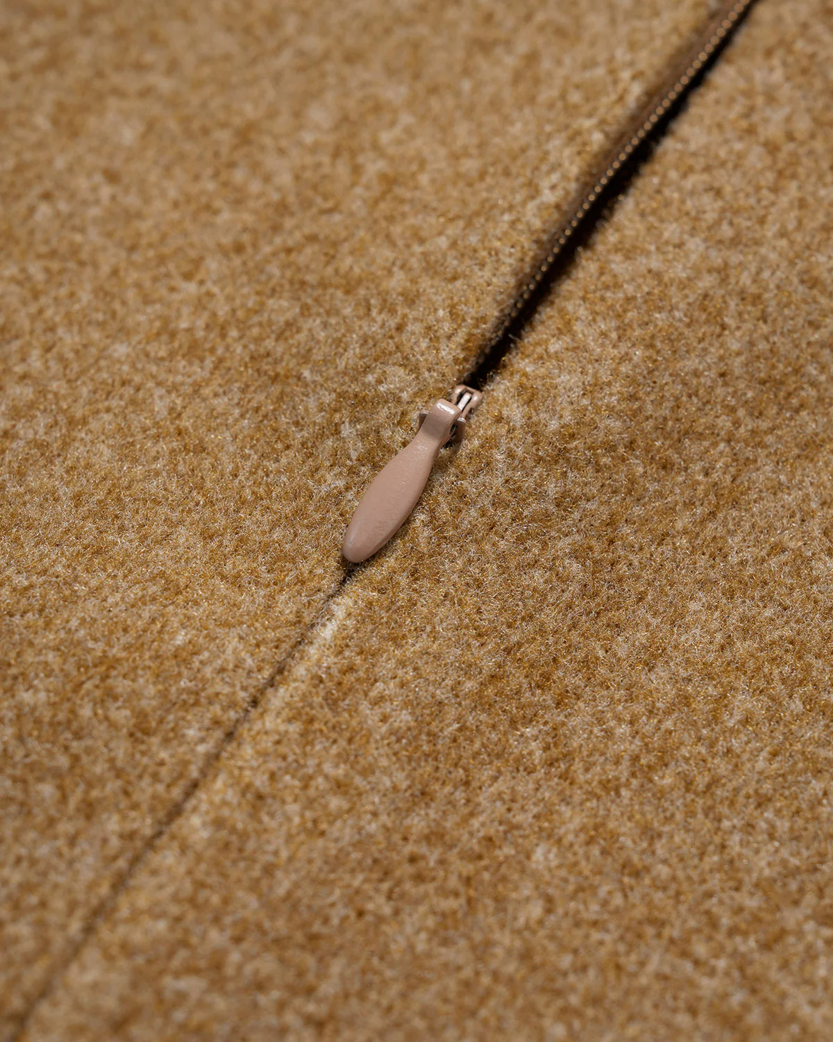Caramel Natural Waisted A-Line Mini Skirt - Image 8