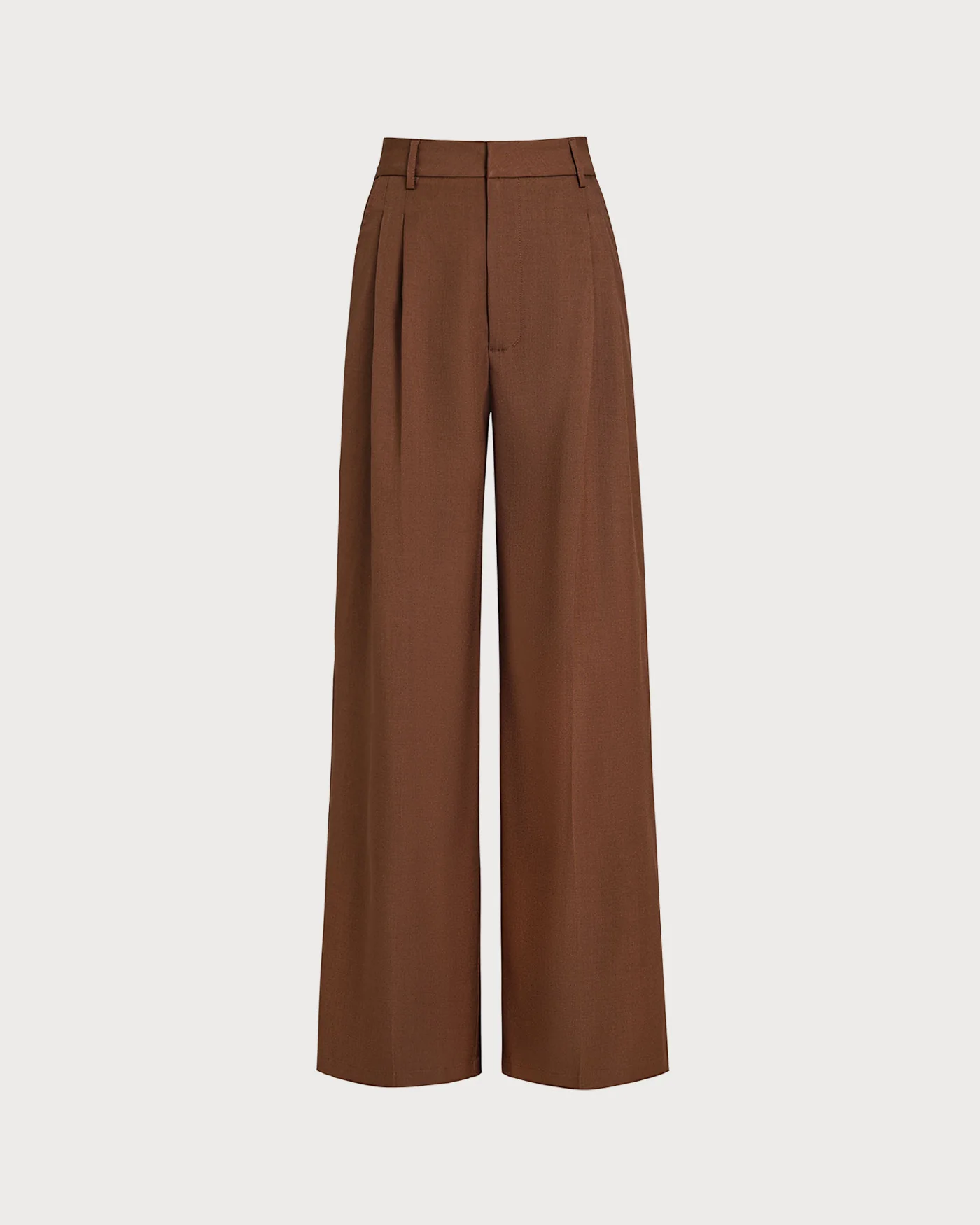 Caramel Natural Waisted Straight Pants - Image 5