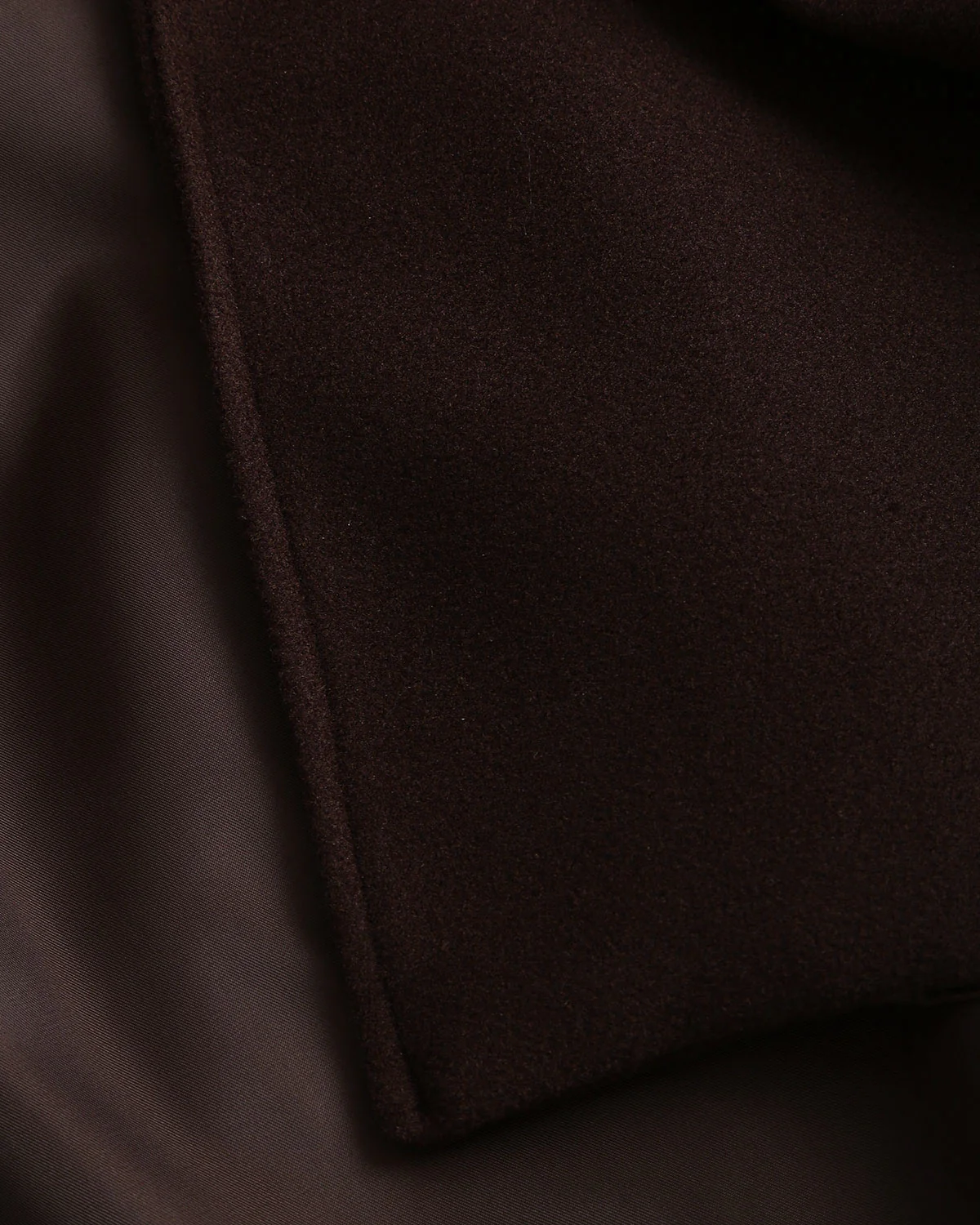 Coffee Belted Shawl Coat - Image 5