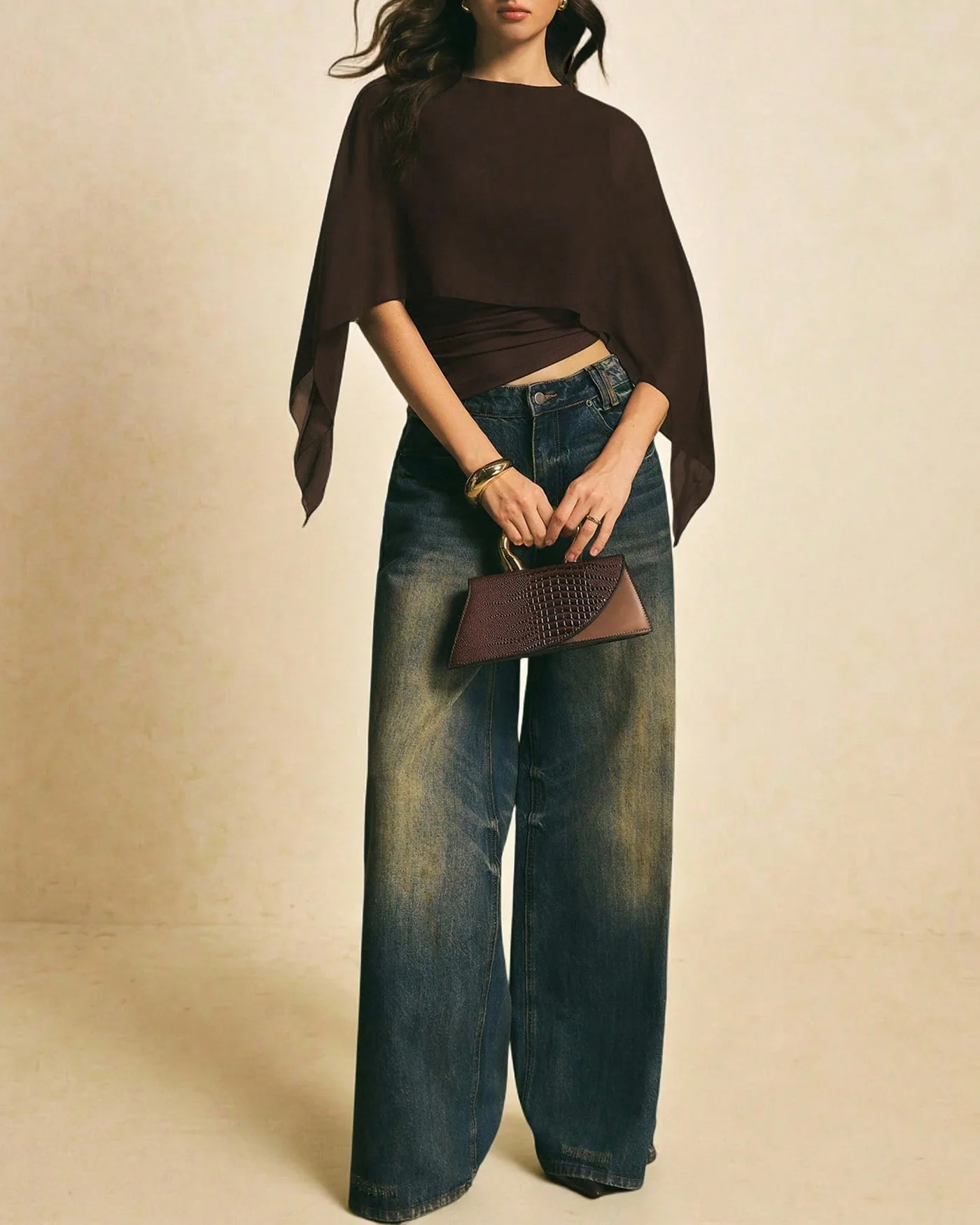 Coffee Cape Sleeve Tee - Image 4