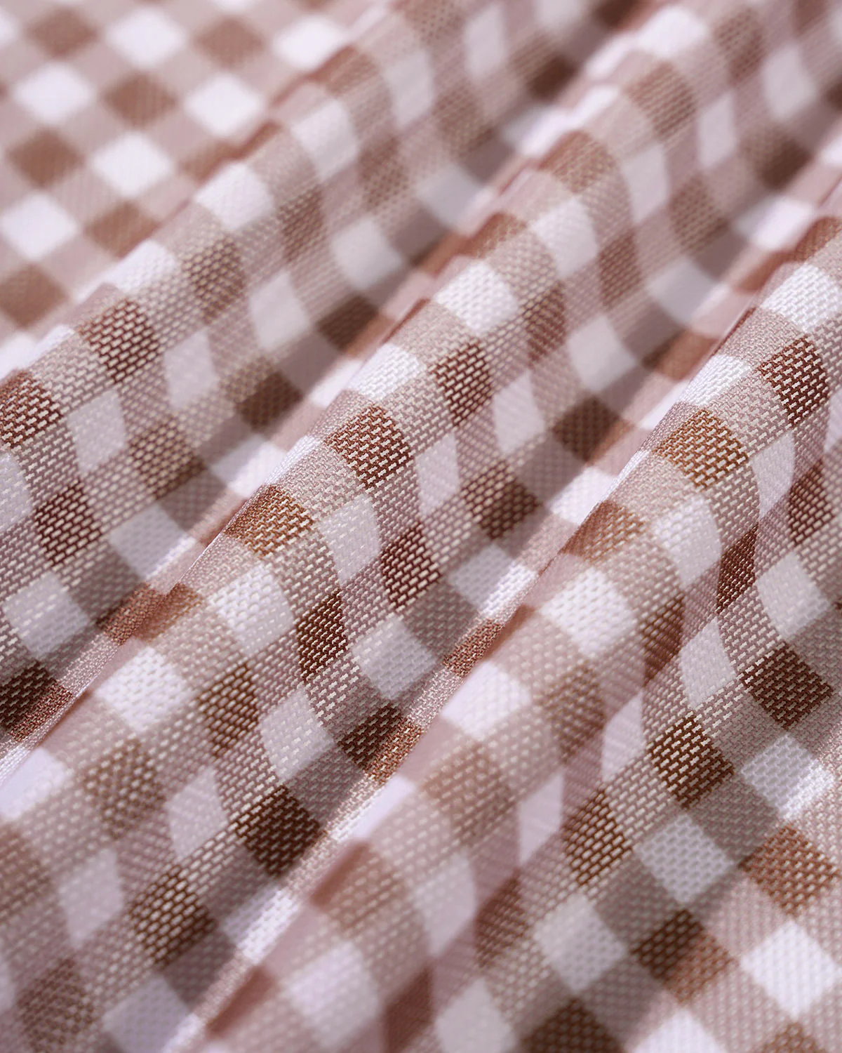 Coffee Plaid Cover-up - Image 3
