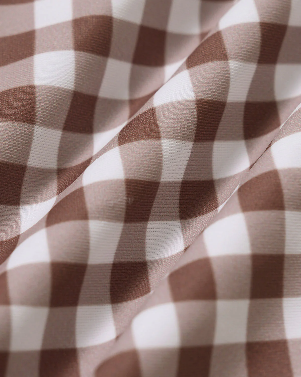 Coffee Plaid O-Ring Bikini Sets - Image 5
