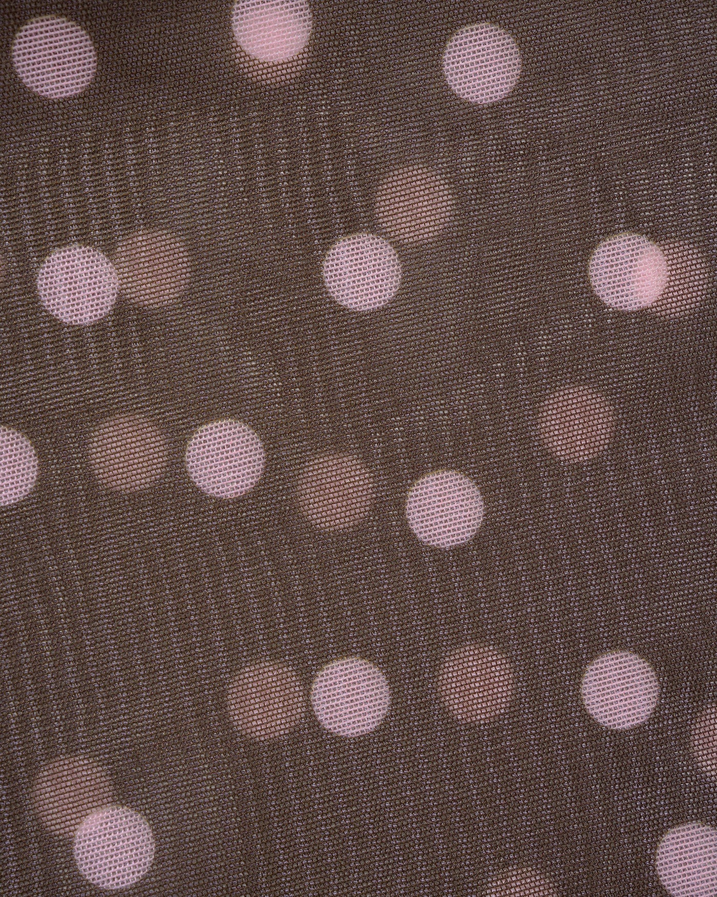 Coffee V Neck Polka Dot Tankini Set - Image 9