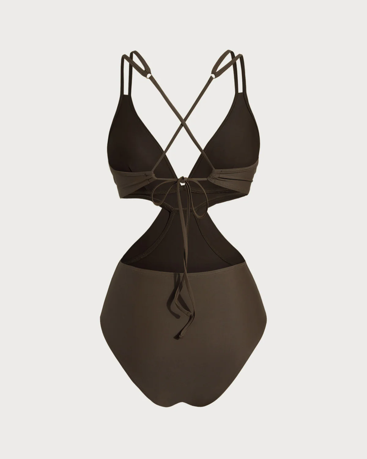 Coffee X Cross One Piece Swimwear - Image 4