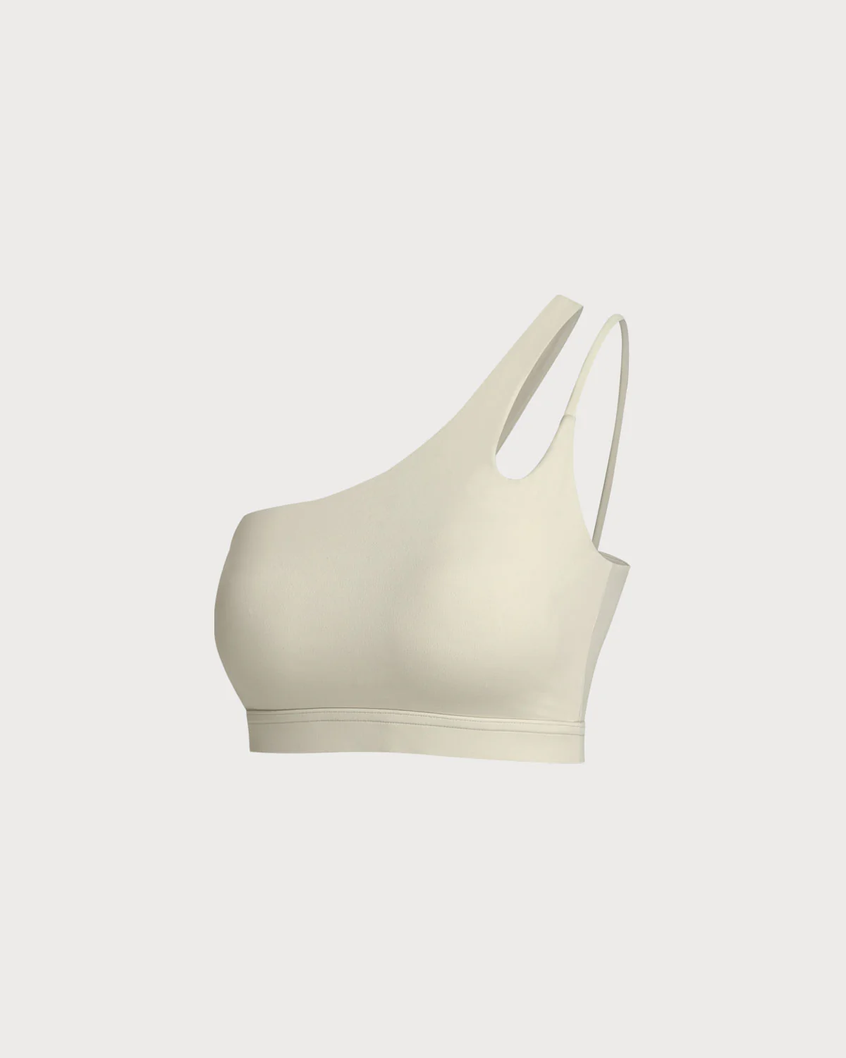 Apricot Cropped One Shoulder Yoga Cami Top - Image 6