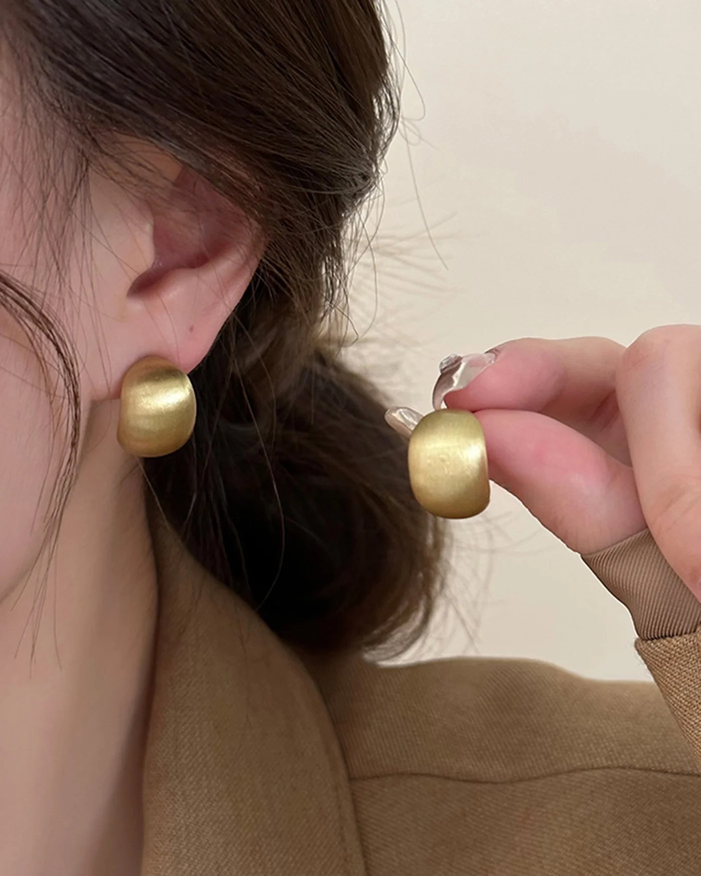 Gold Earrings - Image 3