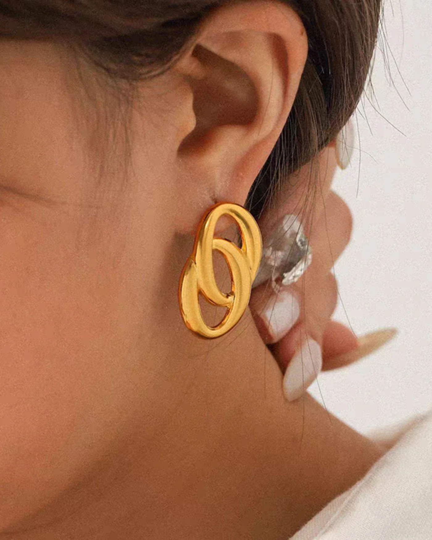 Gold Earrings - Image 4
