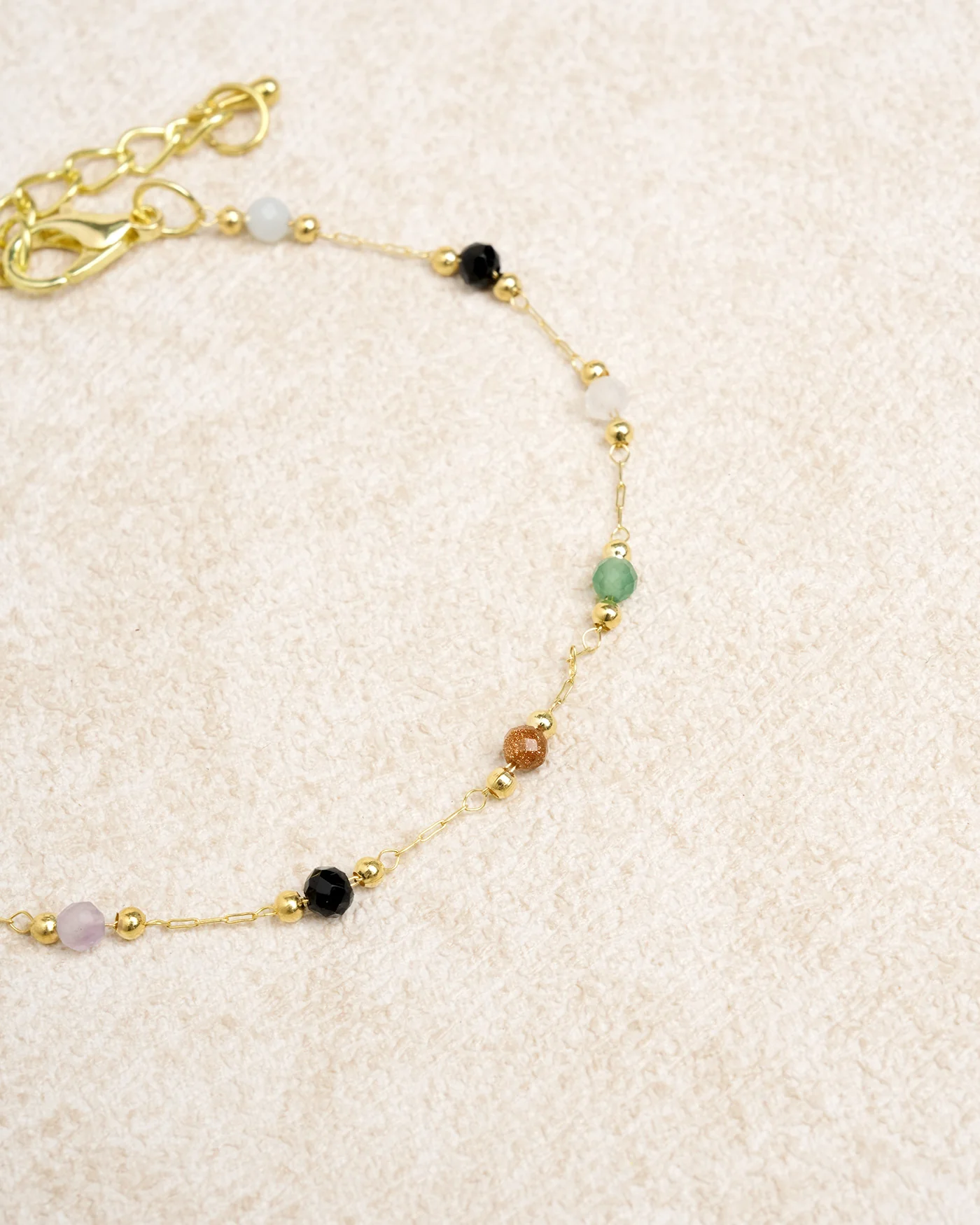 Gold Spacer Beads Bracelet - Image 2