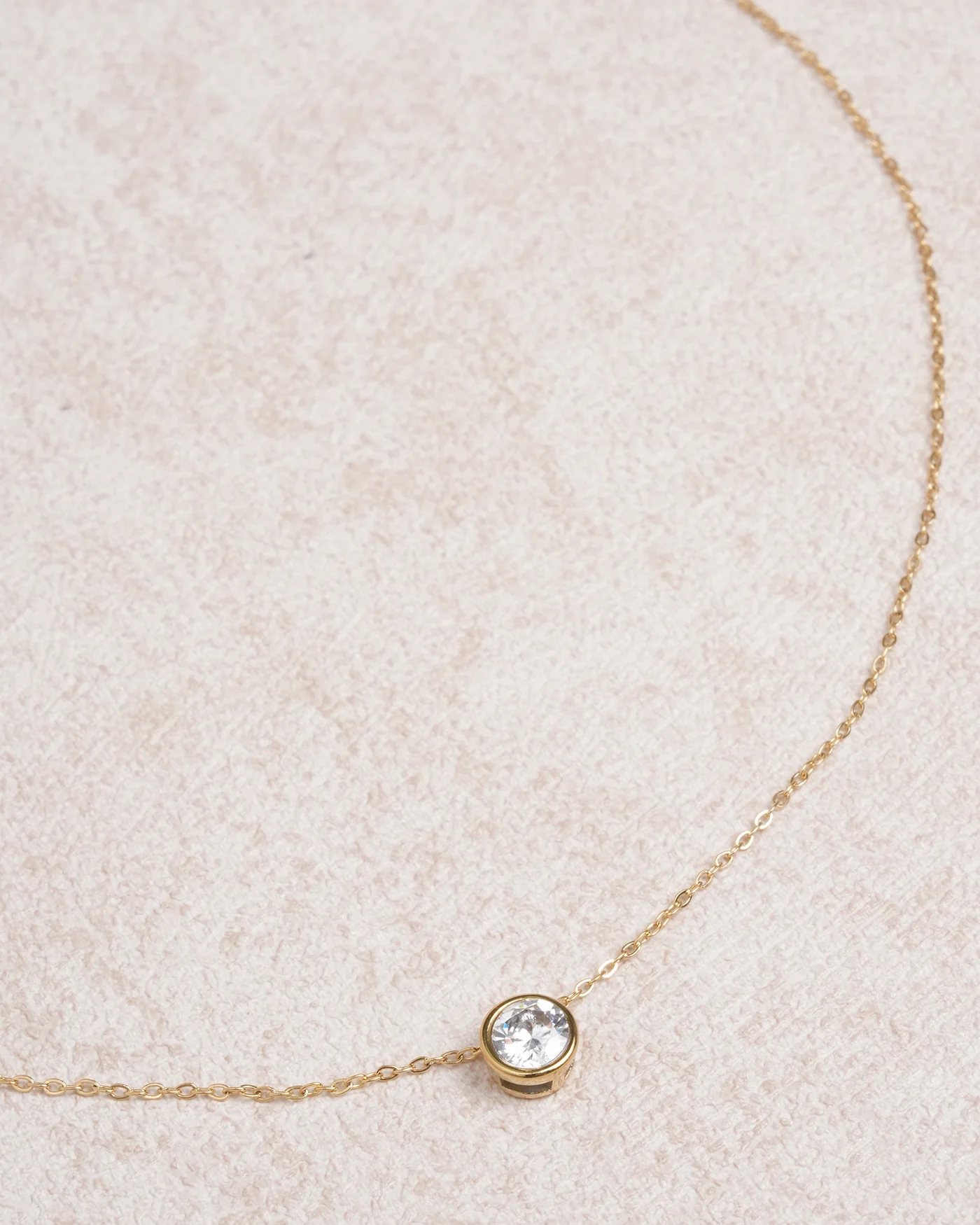 Gold Stainless Steel Necklace - Image 2