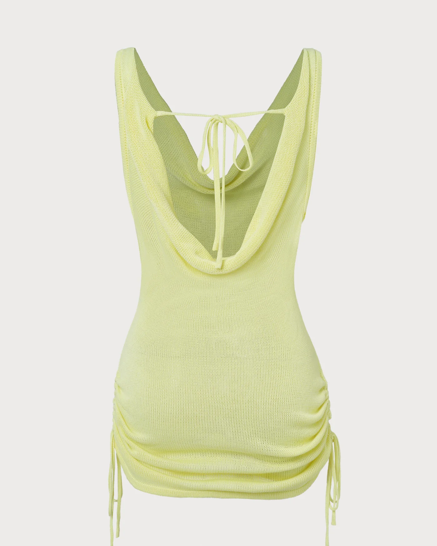 Green Drawstring Cover-Up - Image 3