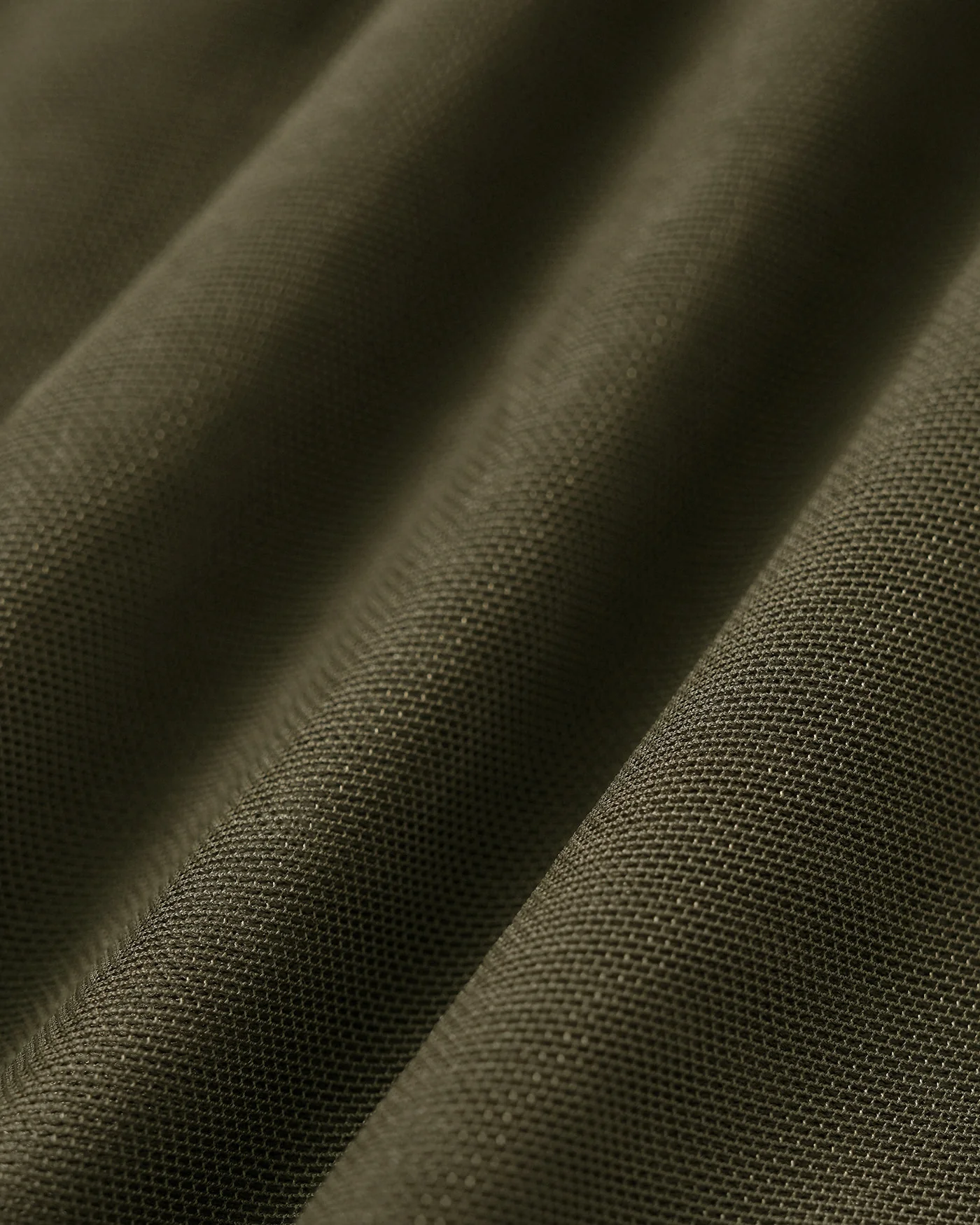 Green Mock Neck Ruched Midi Dress - Image 9