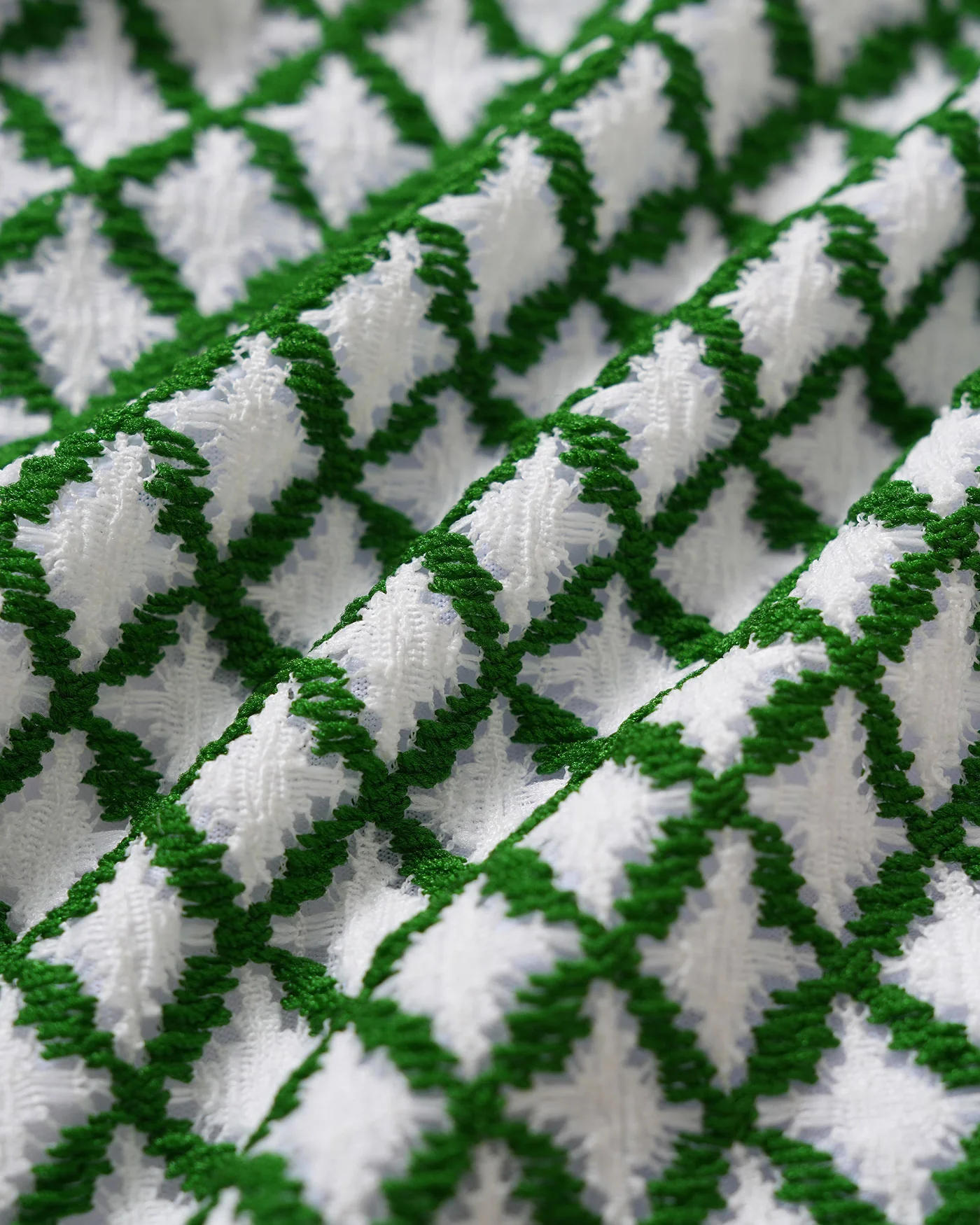 Green Plaid Triangle Bikini Set - Image 5