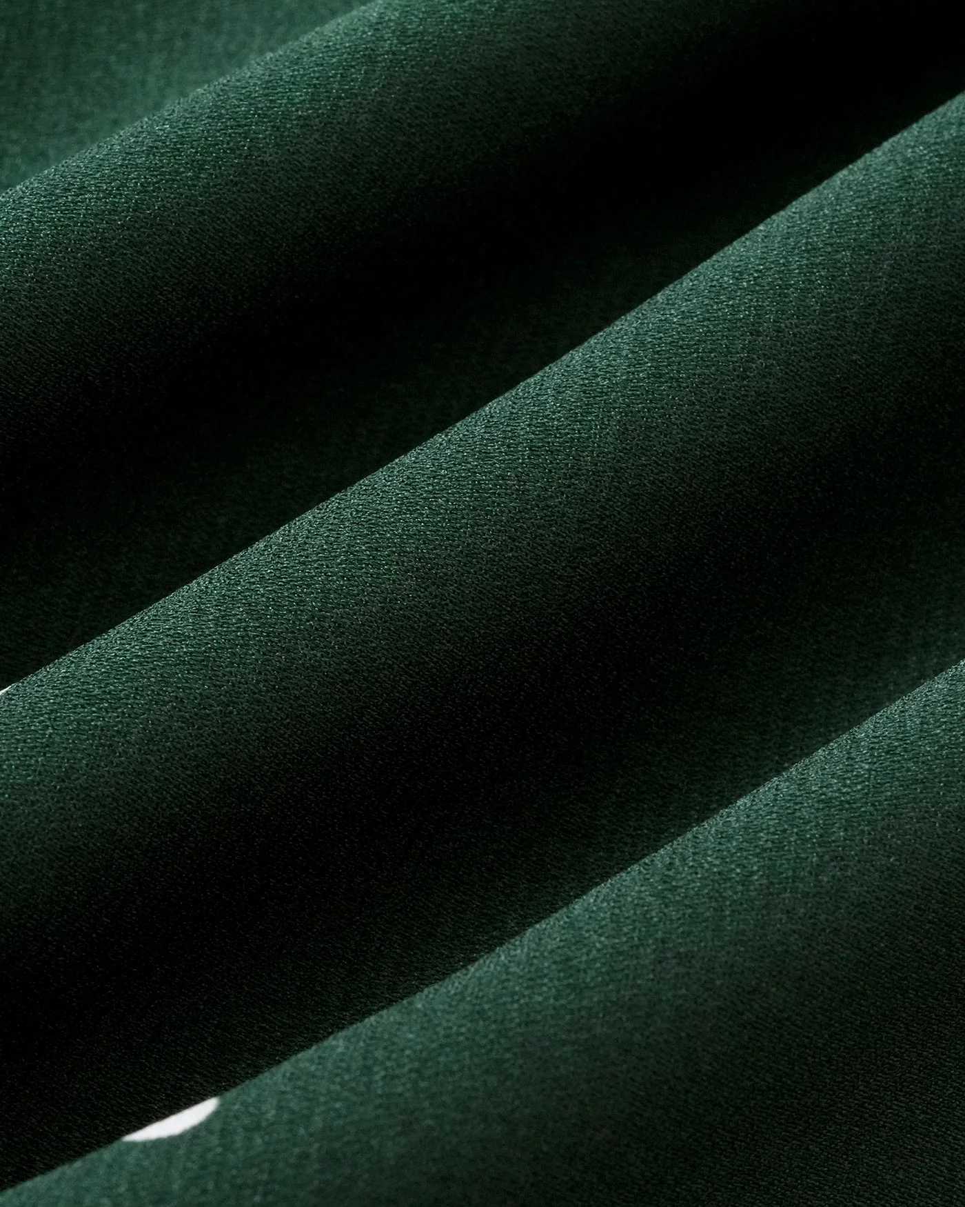 Green V Neck Polka Dot Mini Dress - Image 9