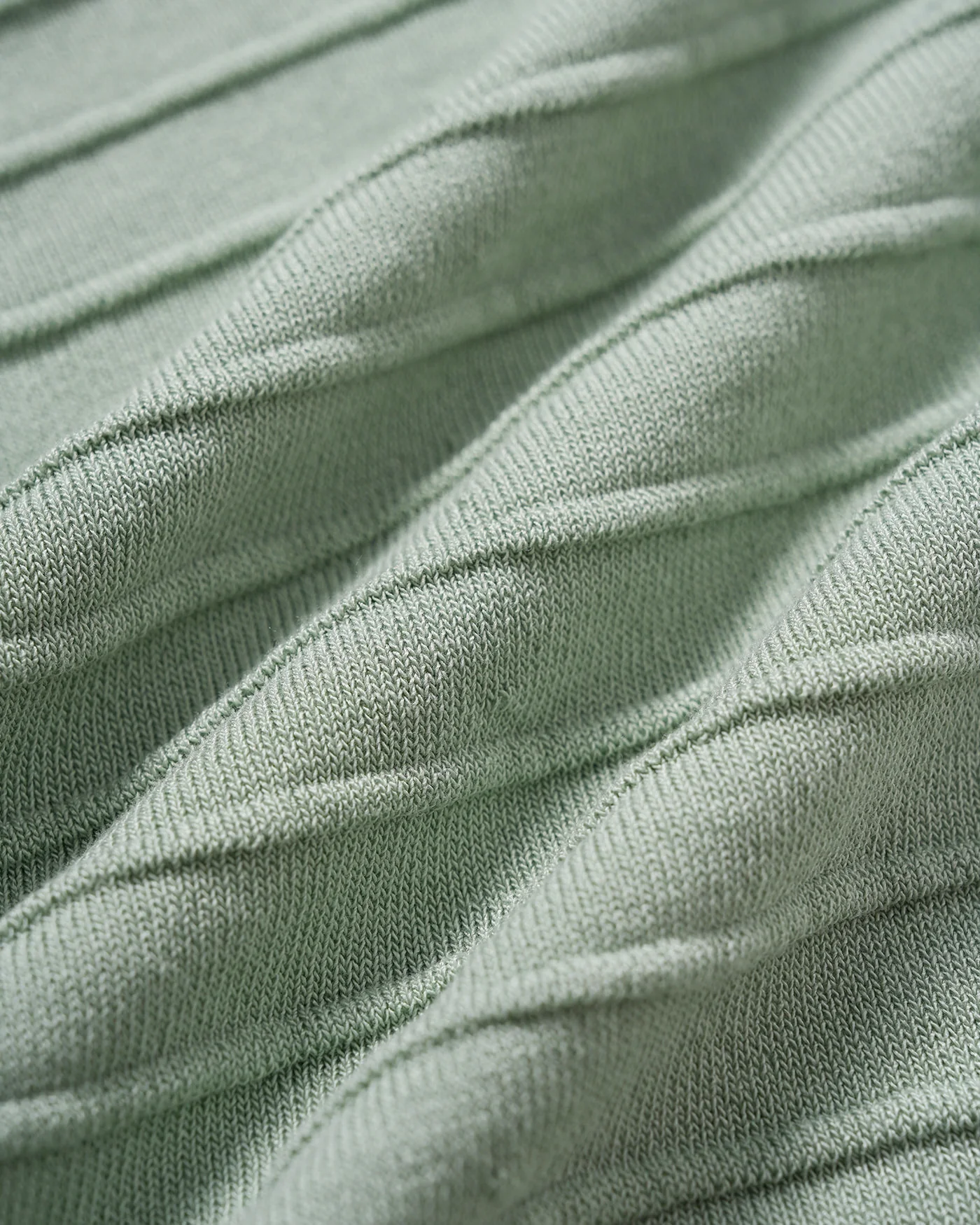 Green V Neck Viscose Sweater Dress - Image 9