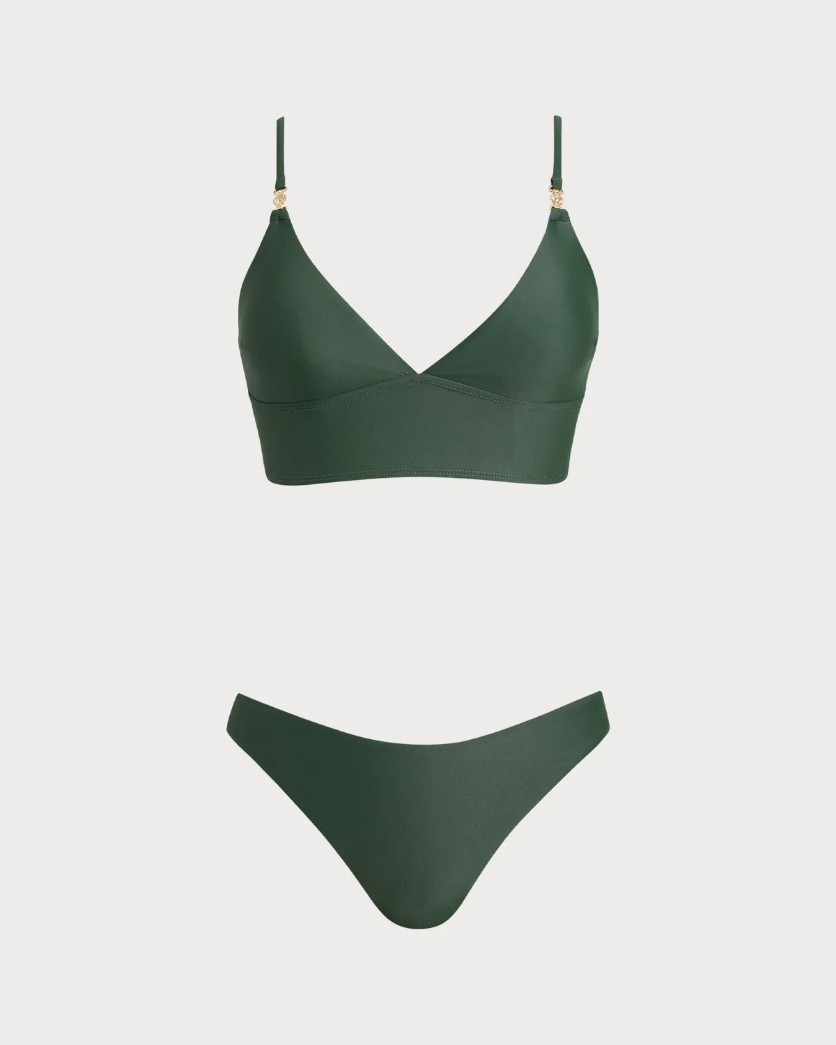 Green X Cross Tankini Set - Image 2