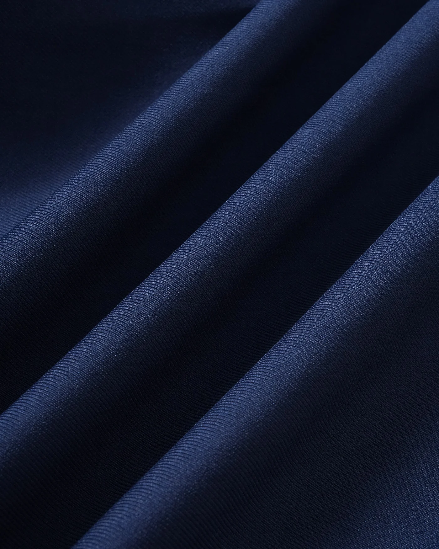 Navy Collar Button Mini Dress - Image 10