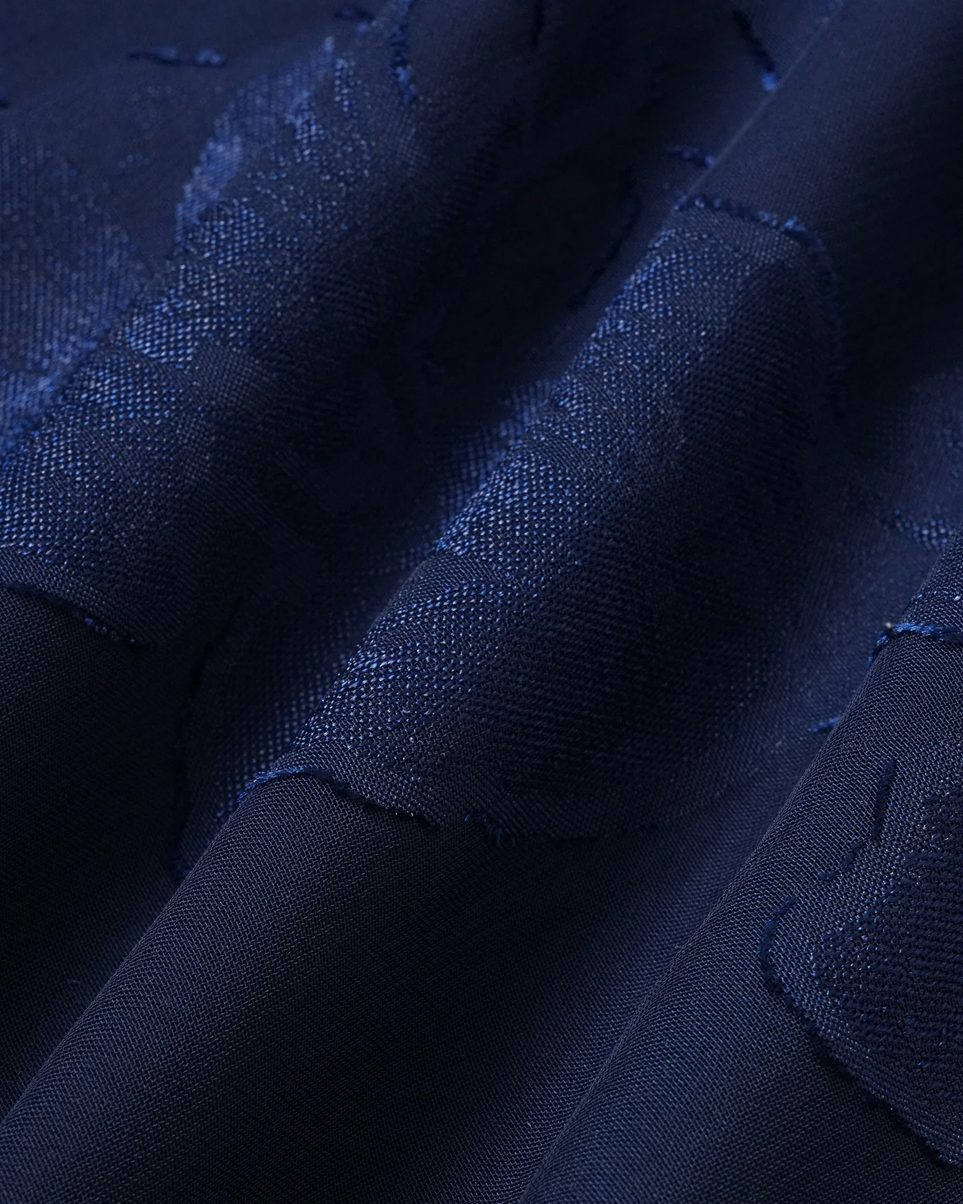 Navy Jacquard Slip Maxi Dress - Image 6
