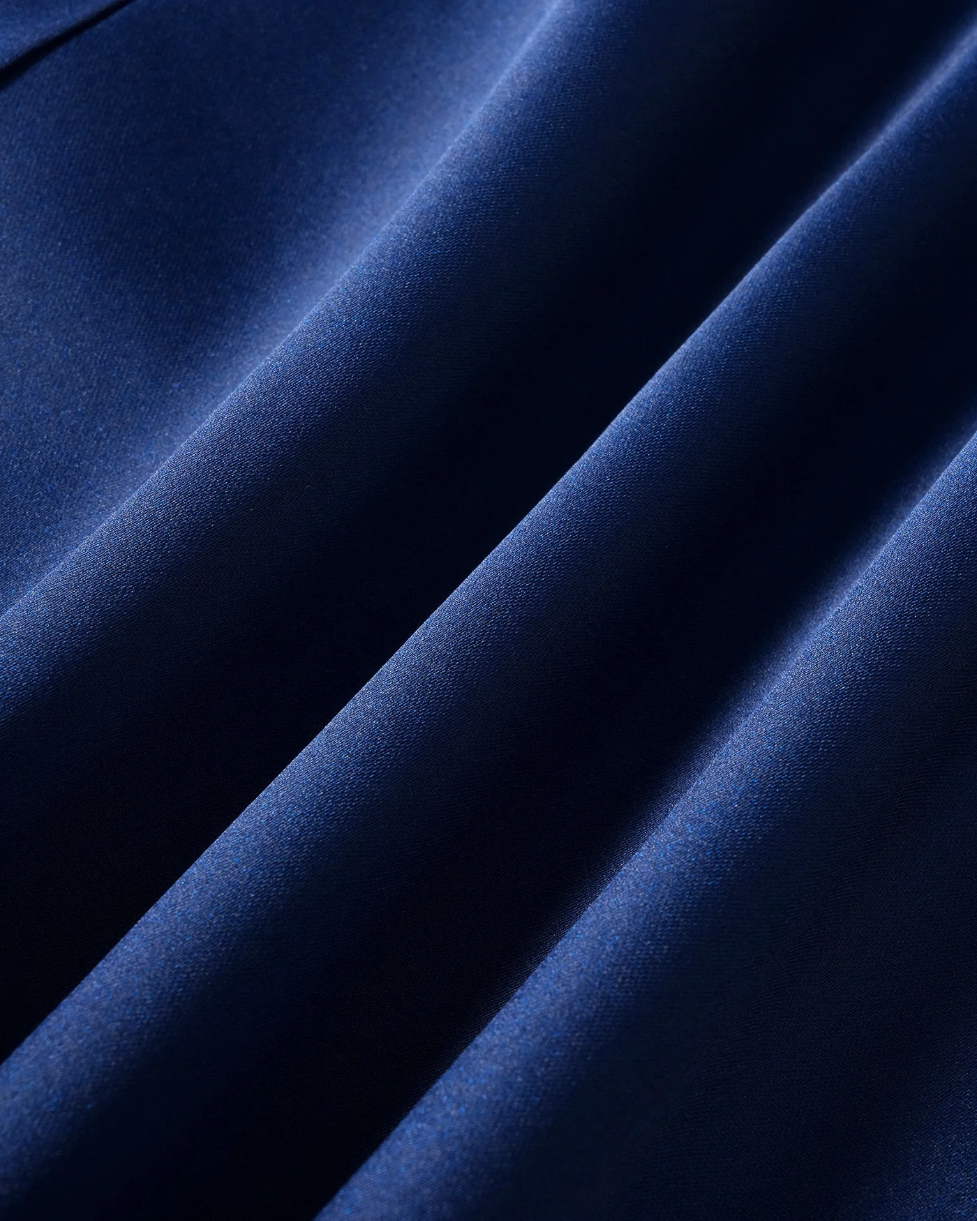 Navy Satin Slip Maxi Dress - Image 9