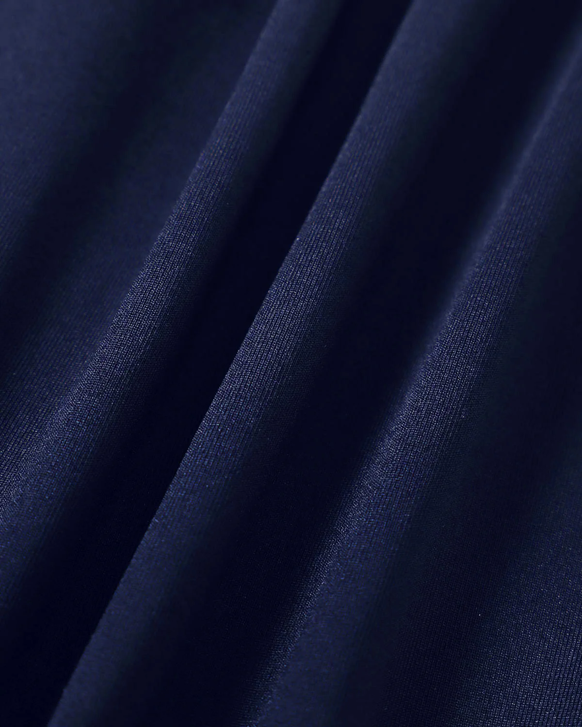 Navy Square Neck A-Line Mini Dress - Image 7