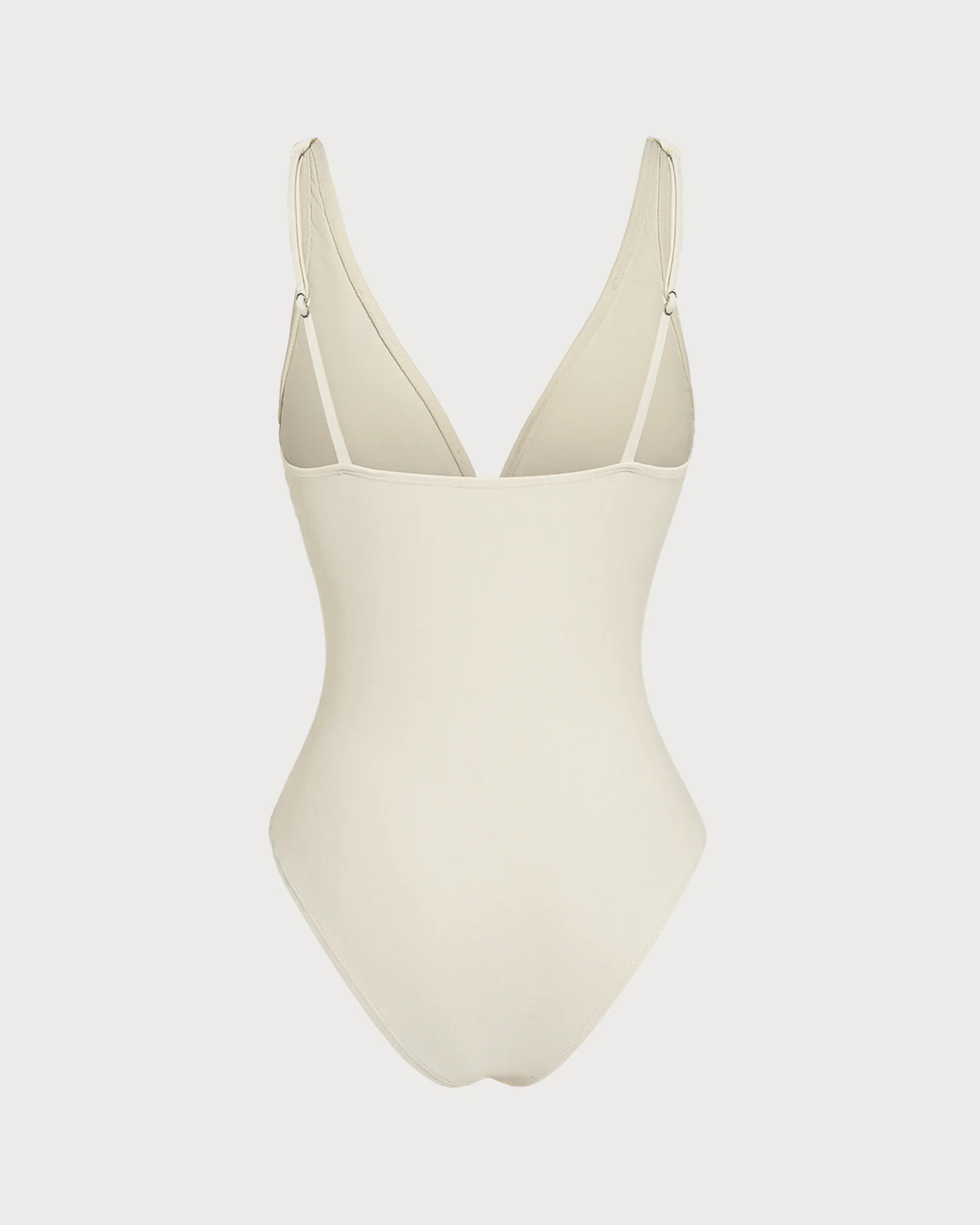 Off White Bralette One Piece Swimwear - Image 3