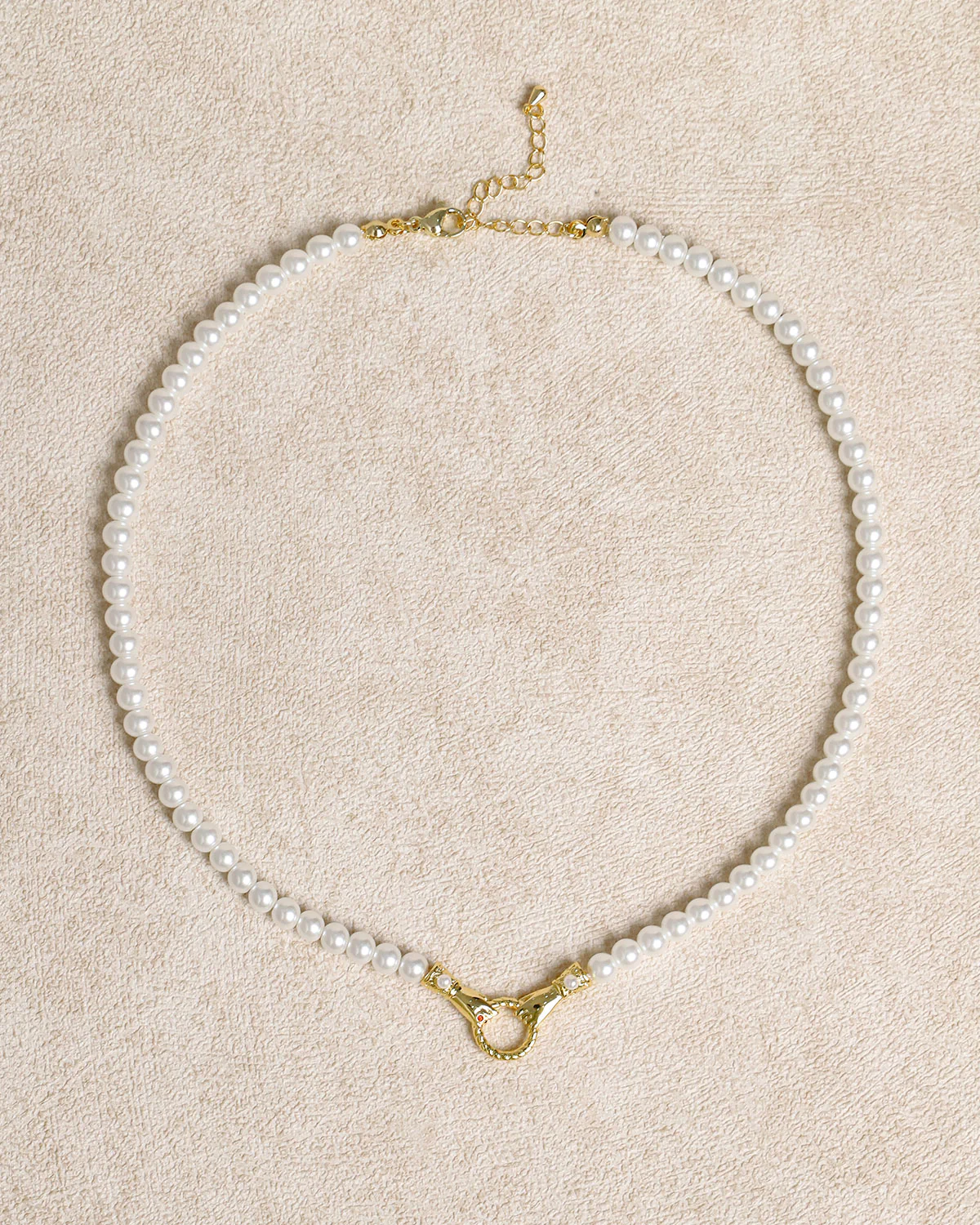 Pearl Clavicle Necklace - Image 3