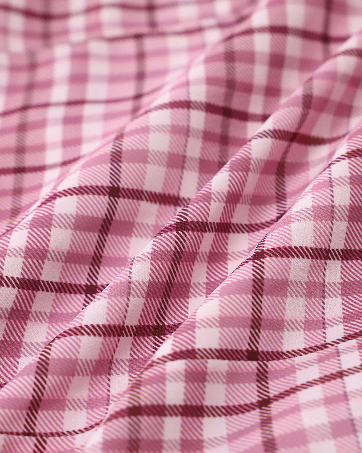 Pink Plaid Straight Mini Skirt - Image 8
