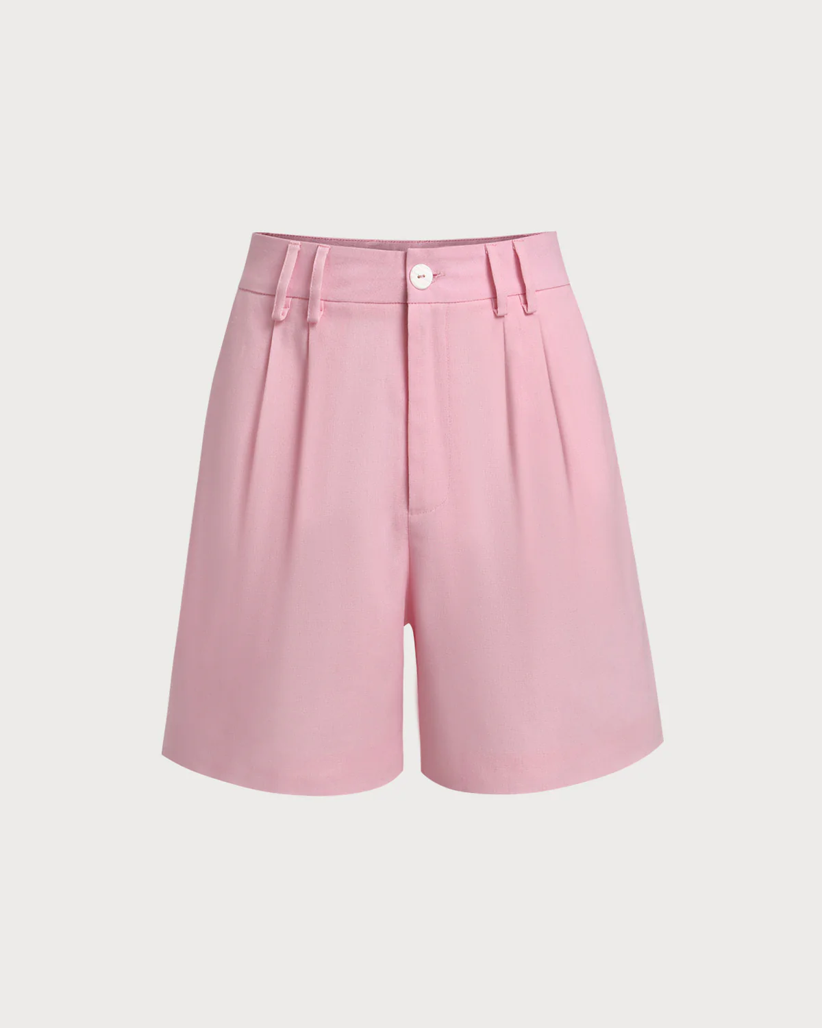 Pink Ruched Pocket Shorts - Image 6